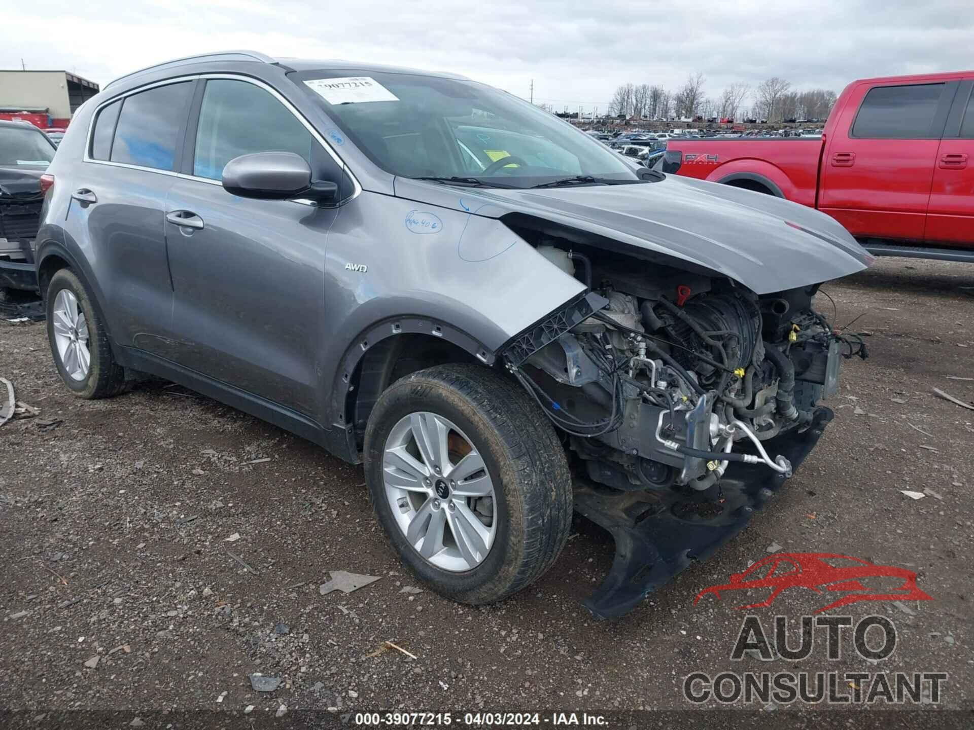 KIA SPORTAGE 2019 - KNDPMCAC0K7529410