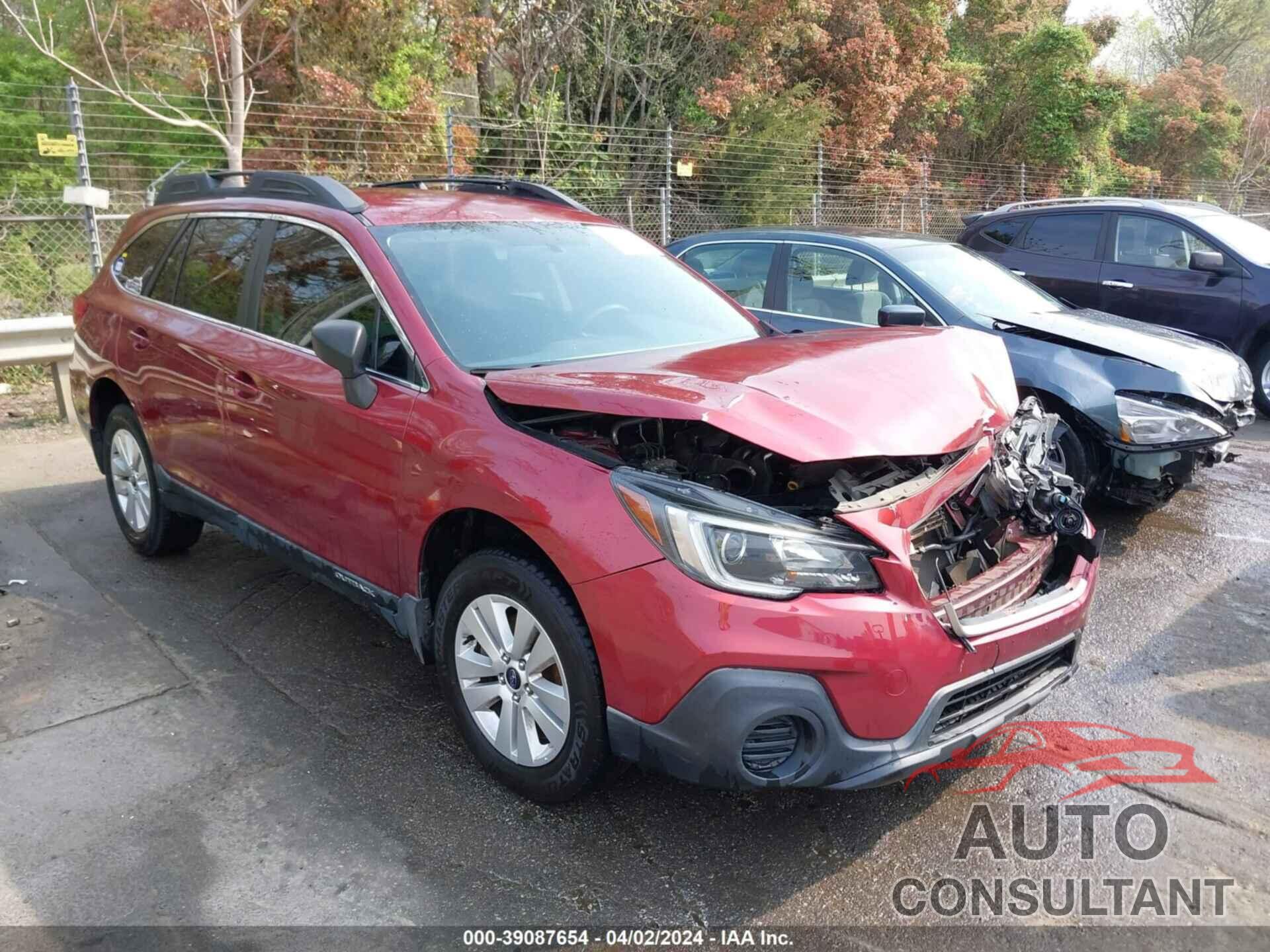 SUBARU OUTBACK 2018 - 4S4BSAAC0J3349933