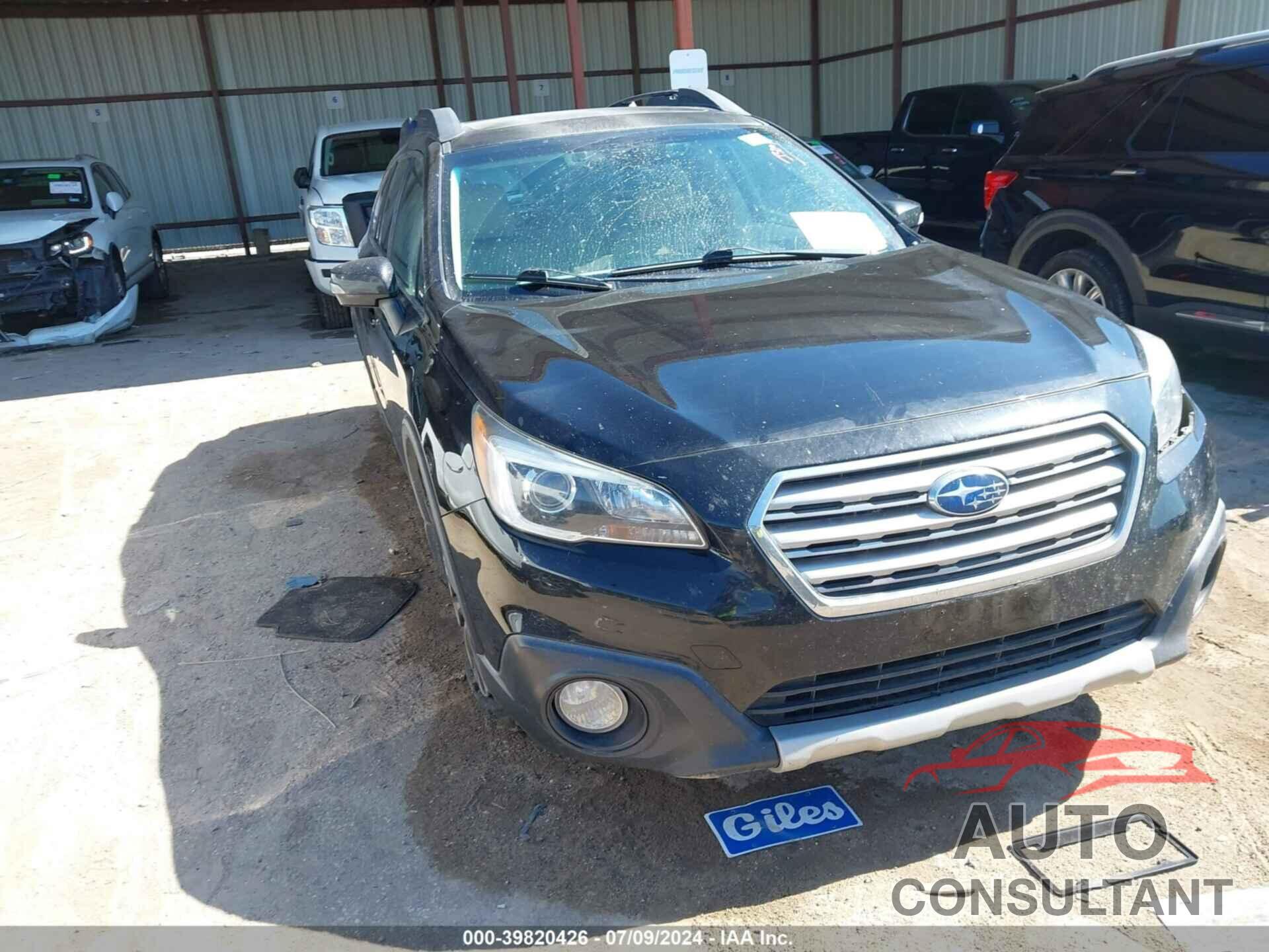 SUBARU OUTBACK 2017 - 4S4BSANC7H3376633