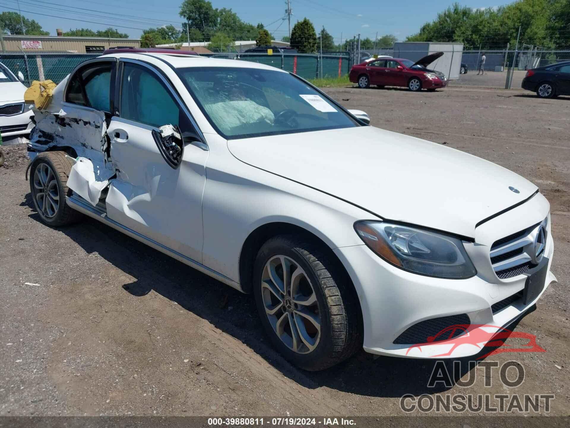 MERCEDES-BENZ C 300 2018 - 55SWF4KB5JU257719