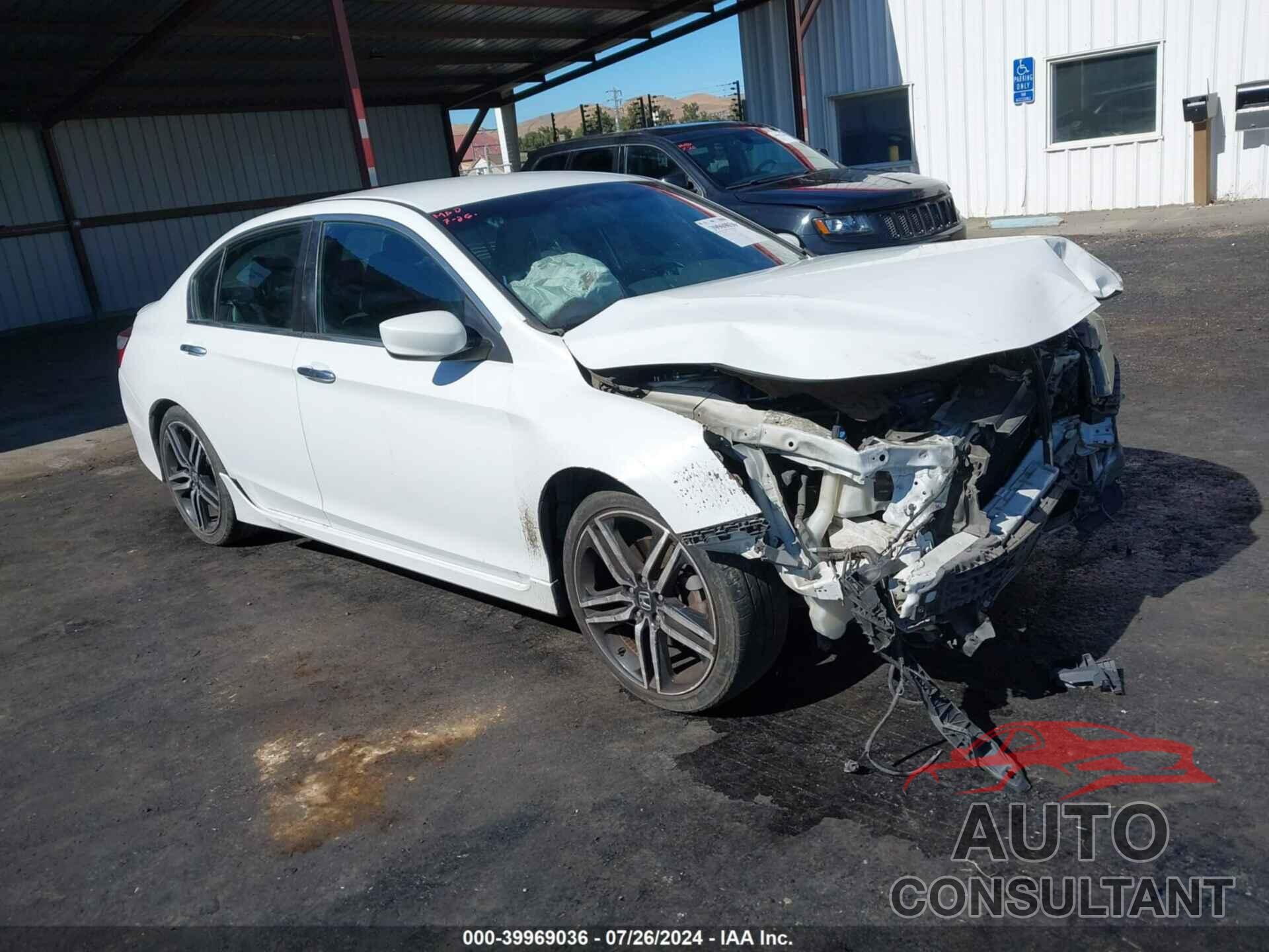 HONDA ACCORD 2016 - 1HGCR2F50GA141139