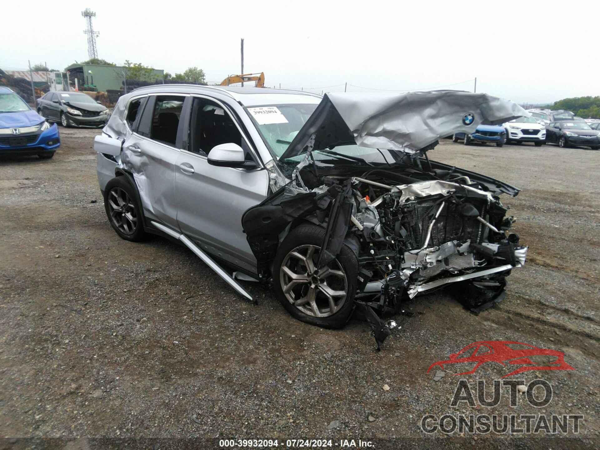 BMW X3 2021 - 5UXTY5C02M9H75286