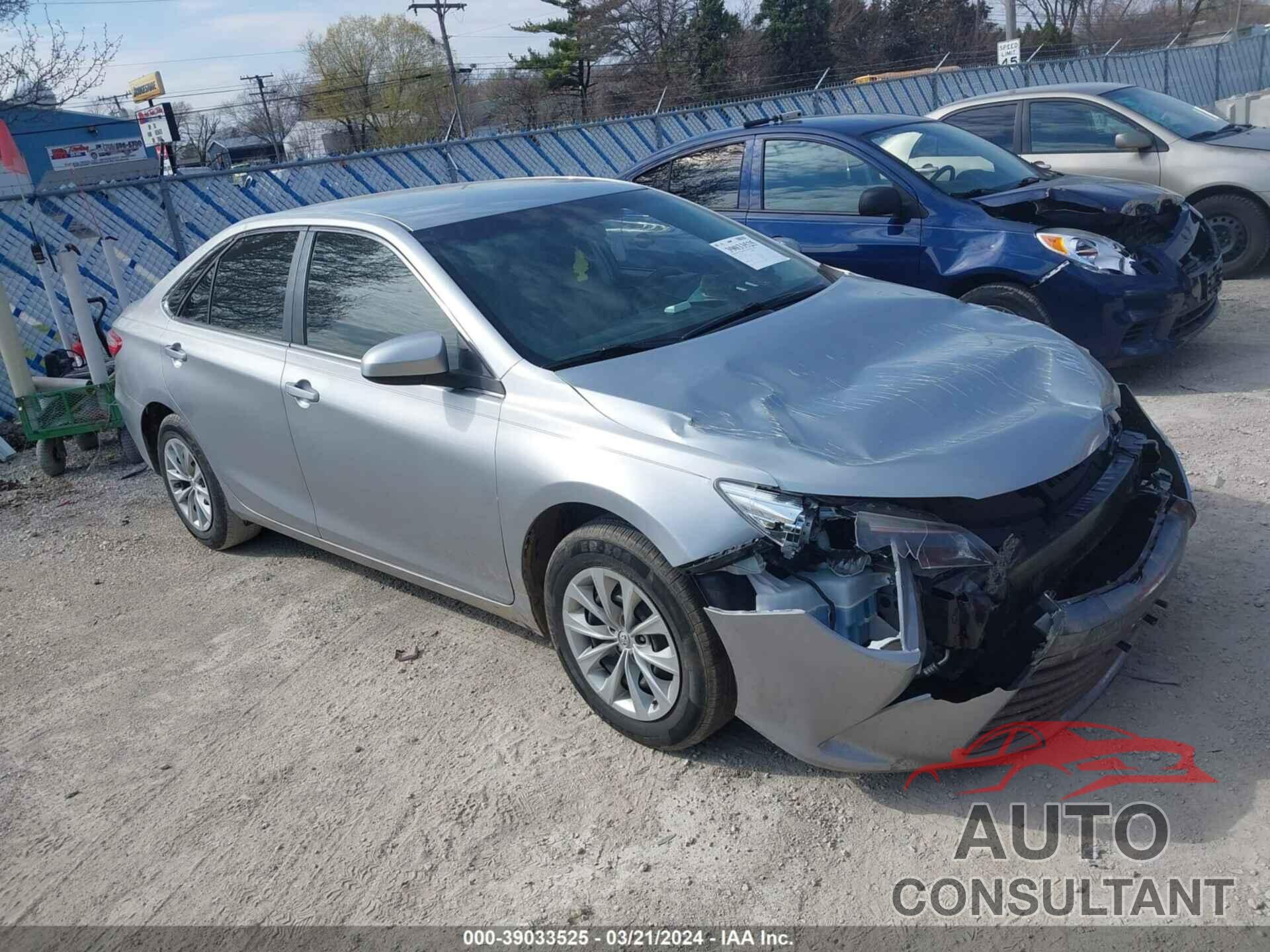 TOYOTA CAMRY 2017 - 4T1BF1FK2HU453722