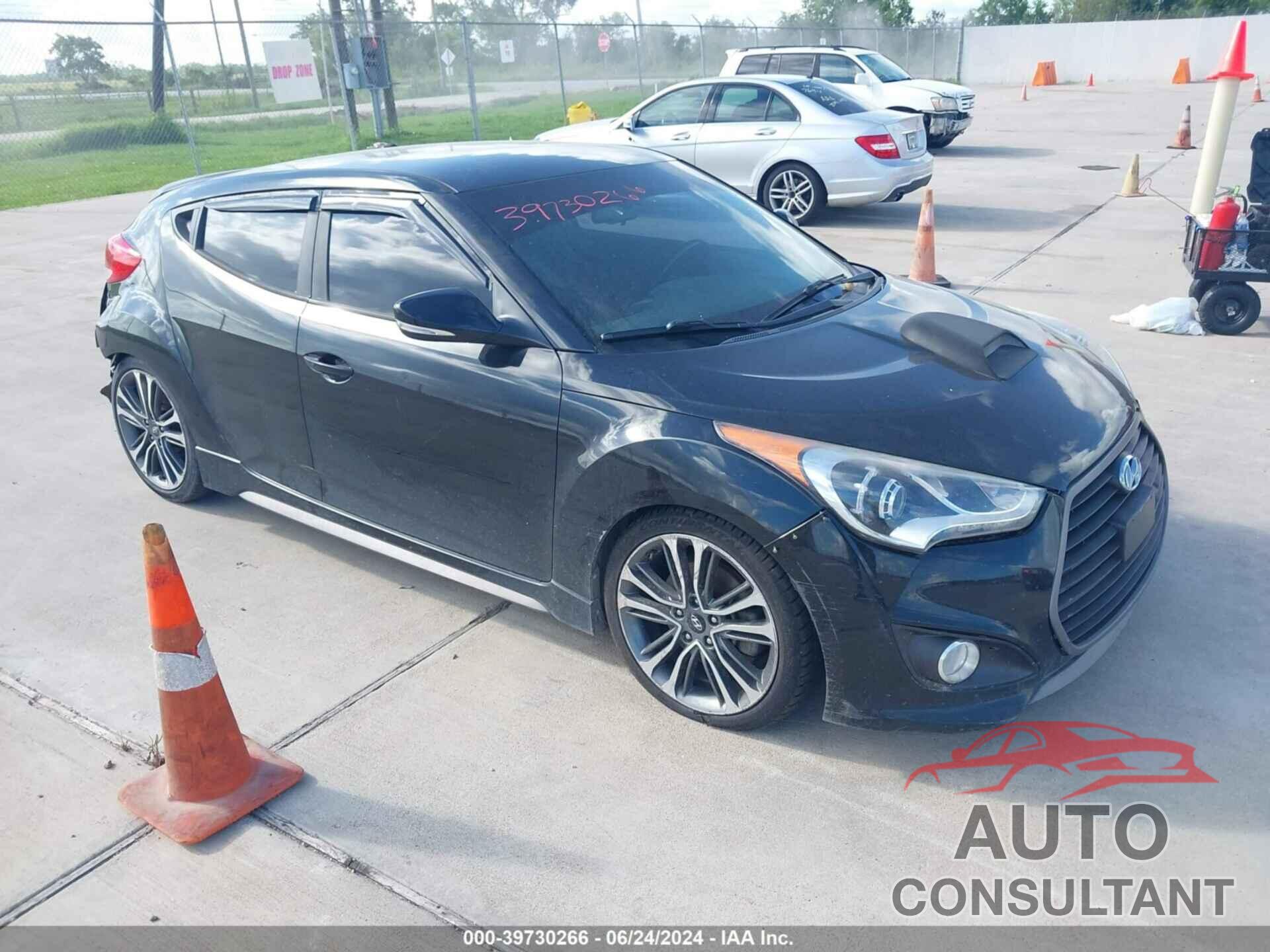 HYUNDAI VELOSTER 2016 - KMHTC6AEXGU299545