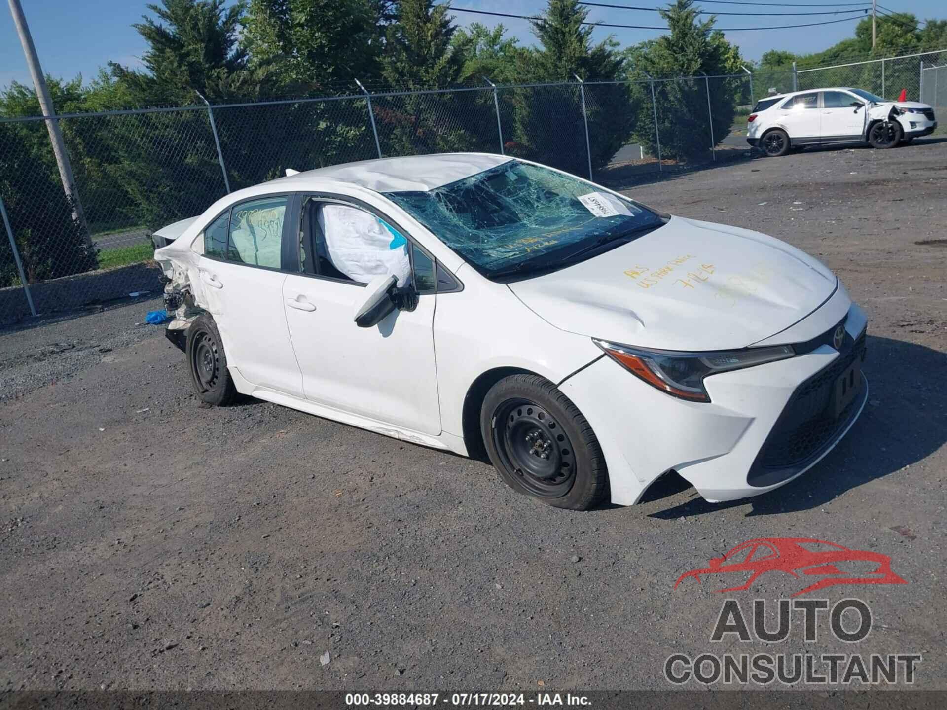 TOYOTA COROLLA 2020 - JTDEPRAEXLJ087646