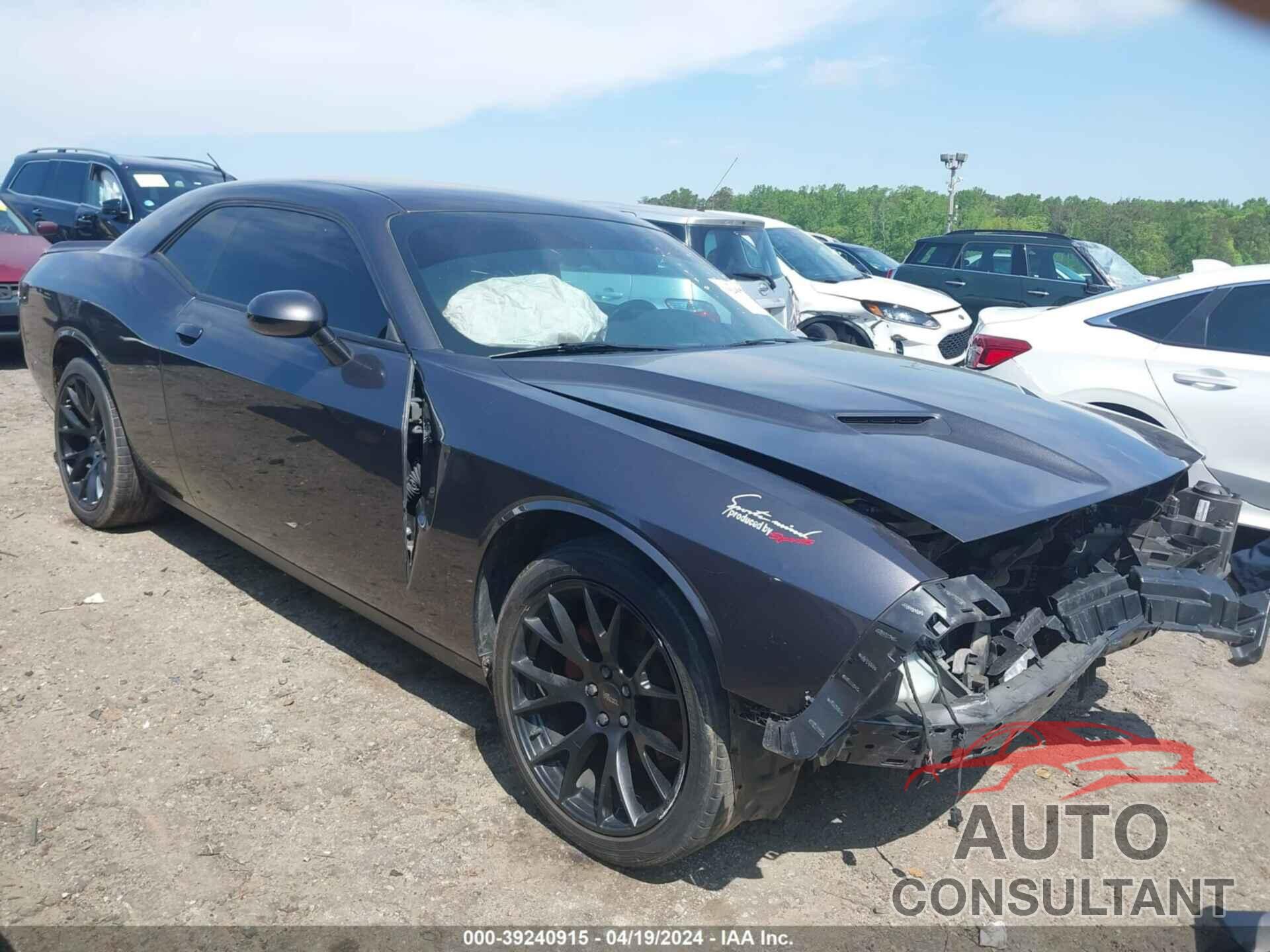 DODGE CHALLENGER 2019 - 2C3CDZAG2KH751363