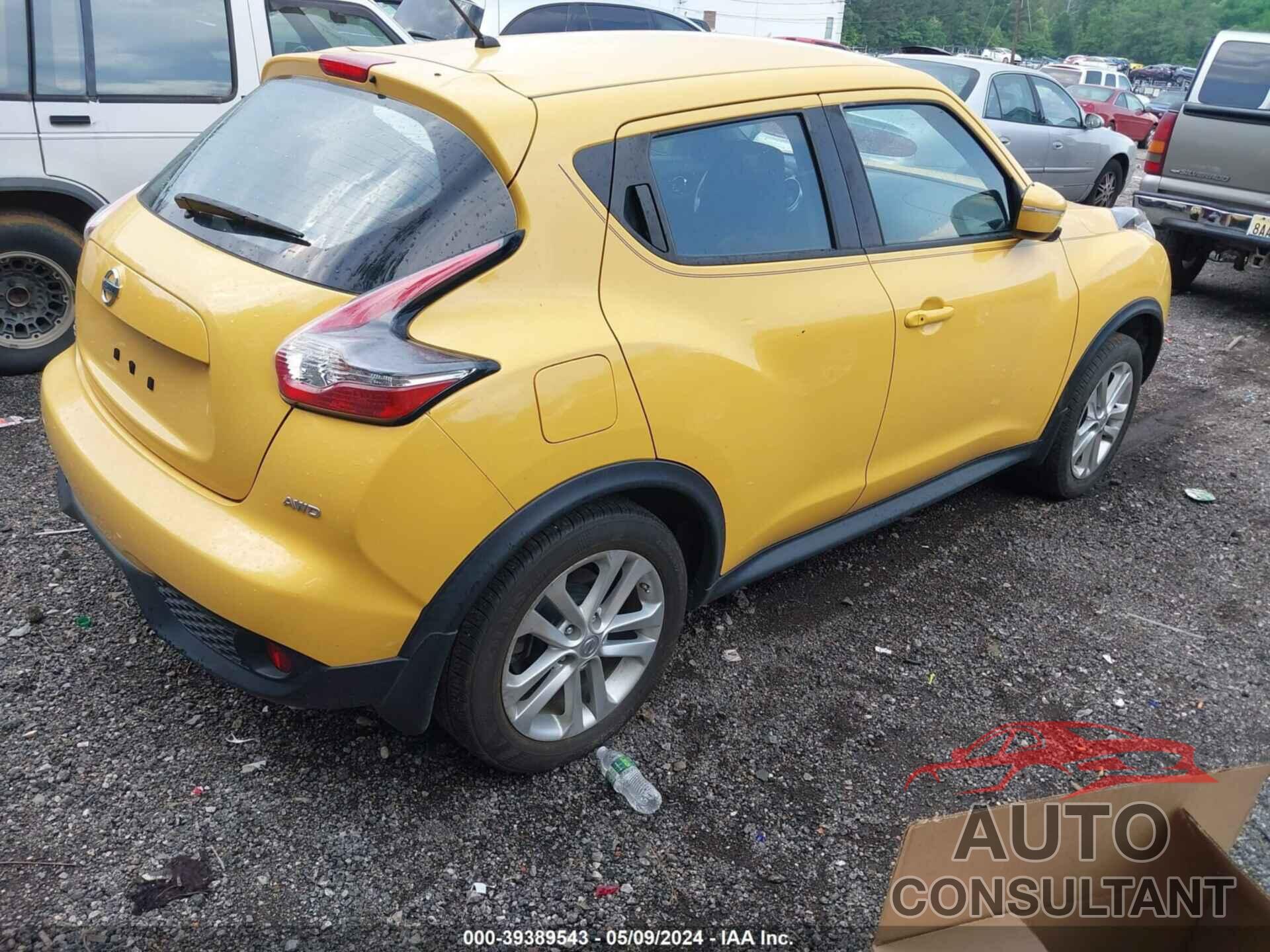 NISSAN JUKE 2016 - JN8AF5MVXGT654250