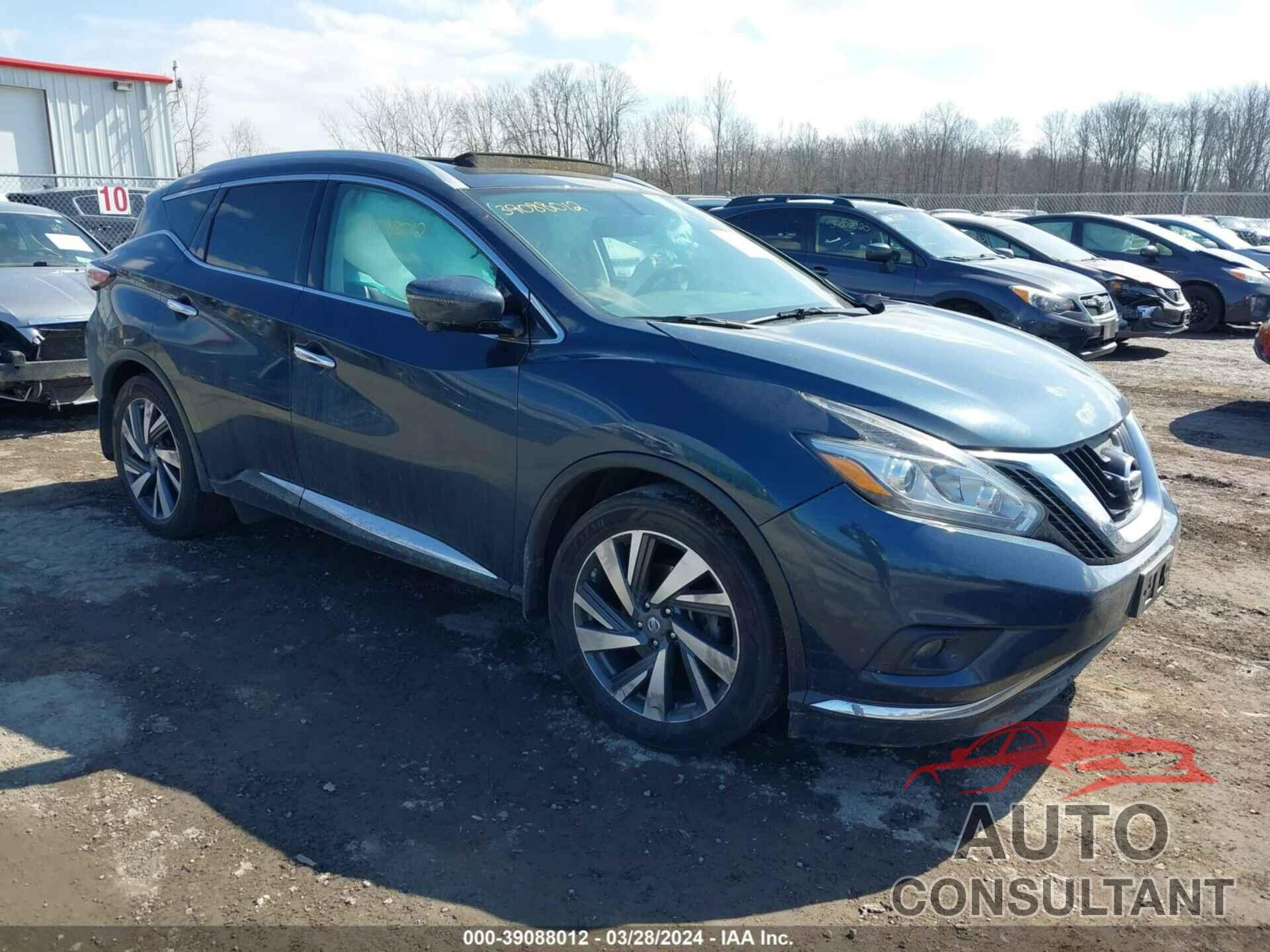 NISSAN MURANO 2017 - 5N1AZ2MH1HN127243