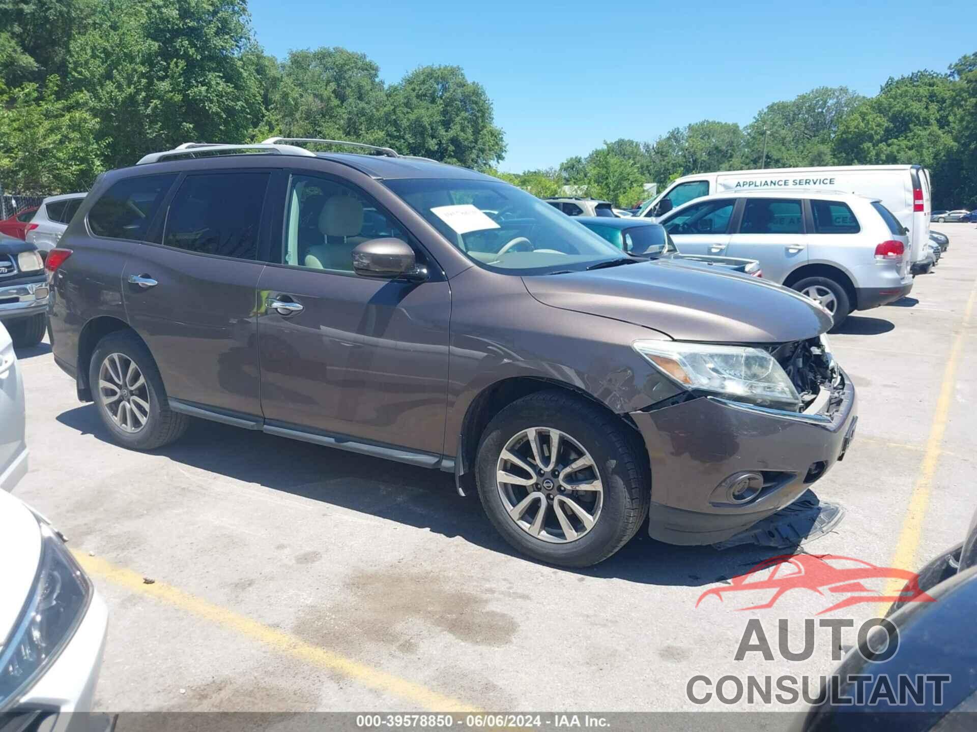 NISSAN PATHFINDER 2015 - 5N1AR2MM4FC656207