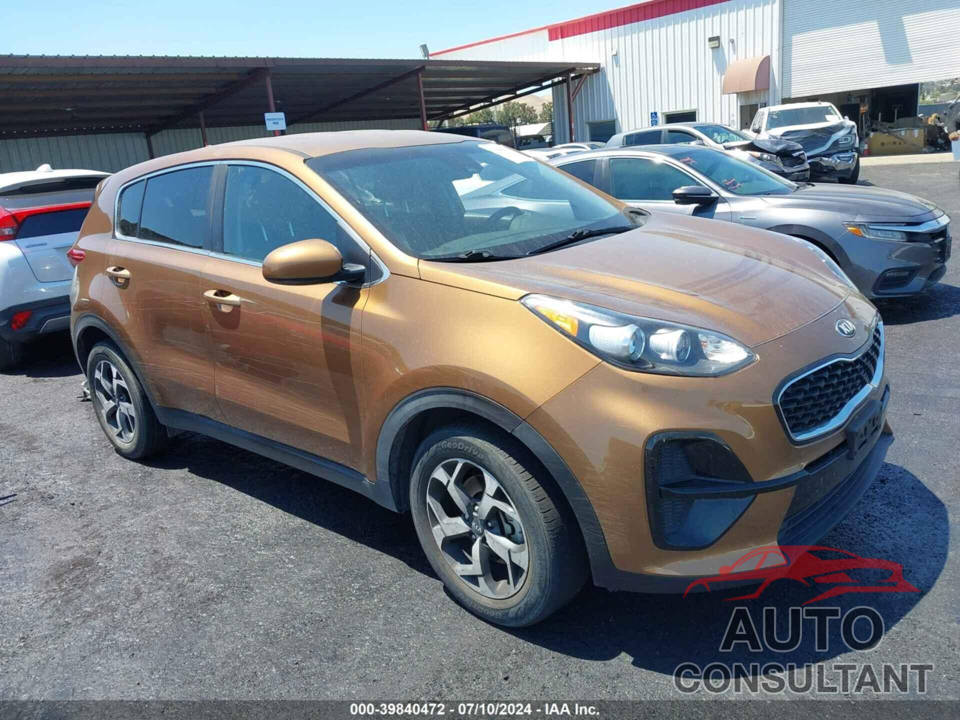 KIA SPORTAGE 2021 - KNDPM3AC7M7869771