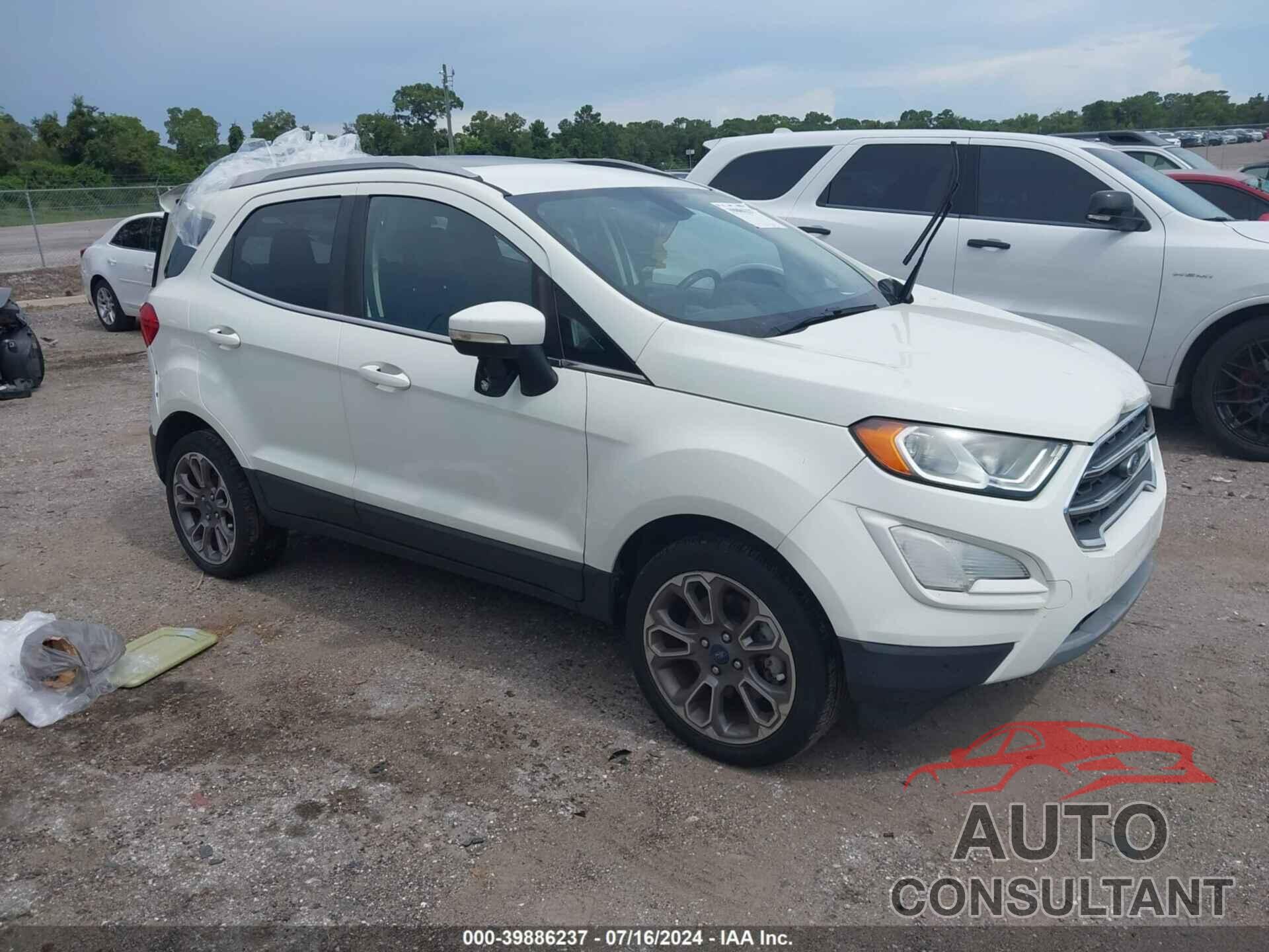 FORD ECOSPORT 2019 - MAJ3S2KE8KC286831