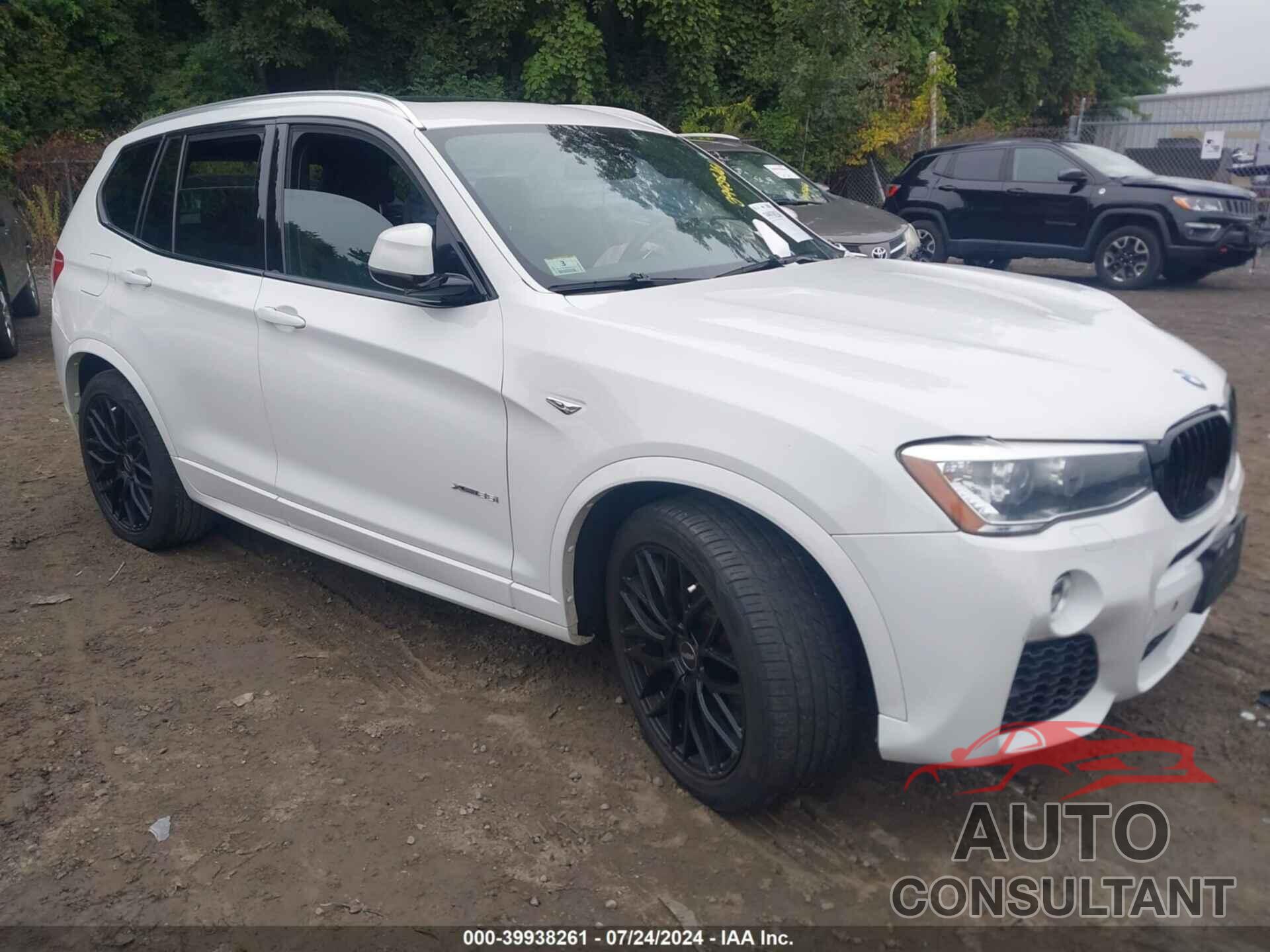 BMW X3 2016 - 5UXWX7C51G0R18113