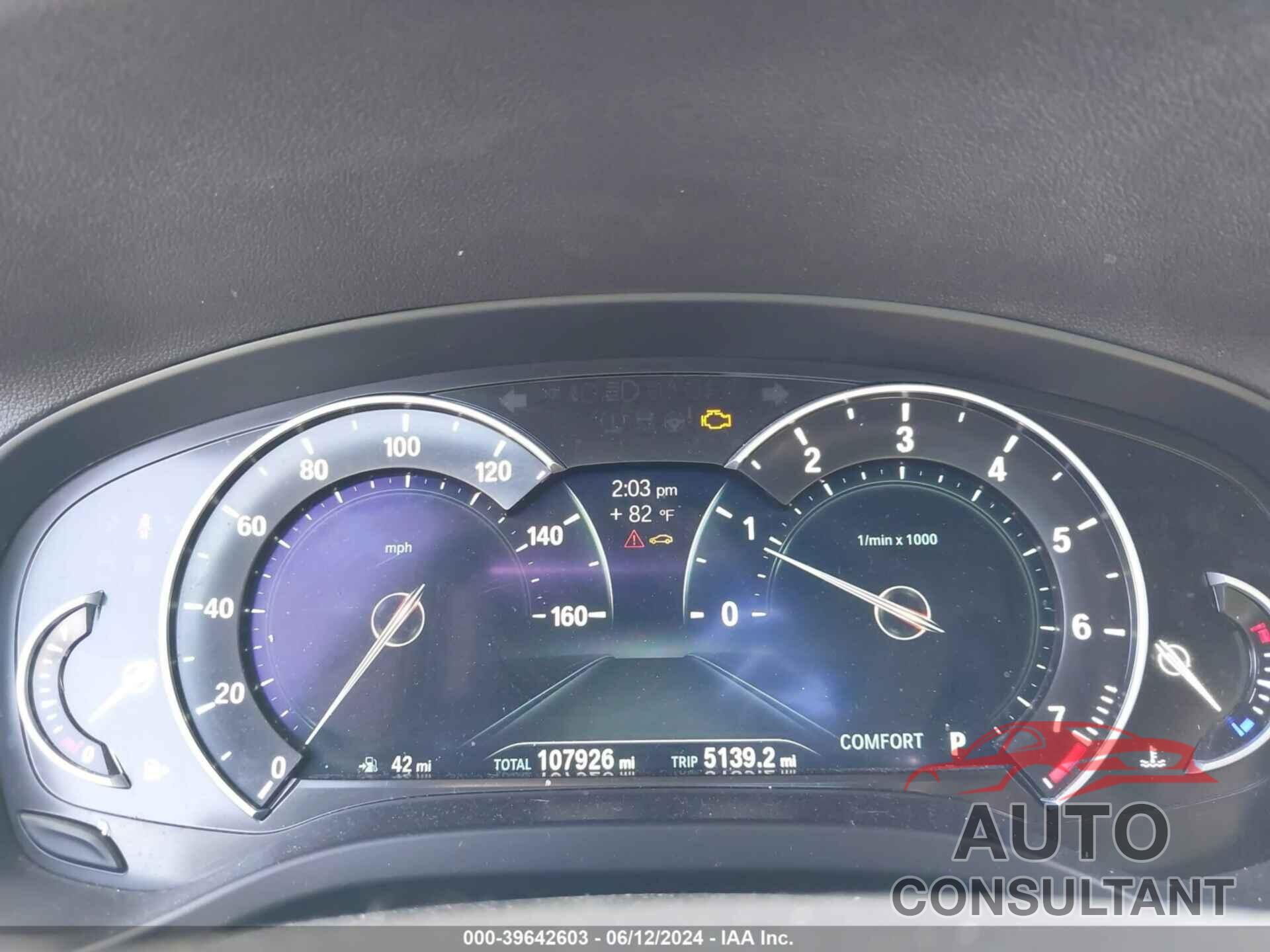 BMW X3 2019 - 5UXTR7C52KLF27320