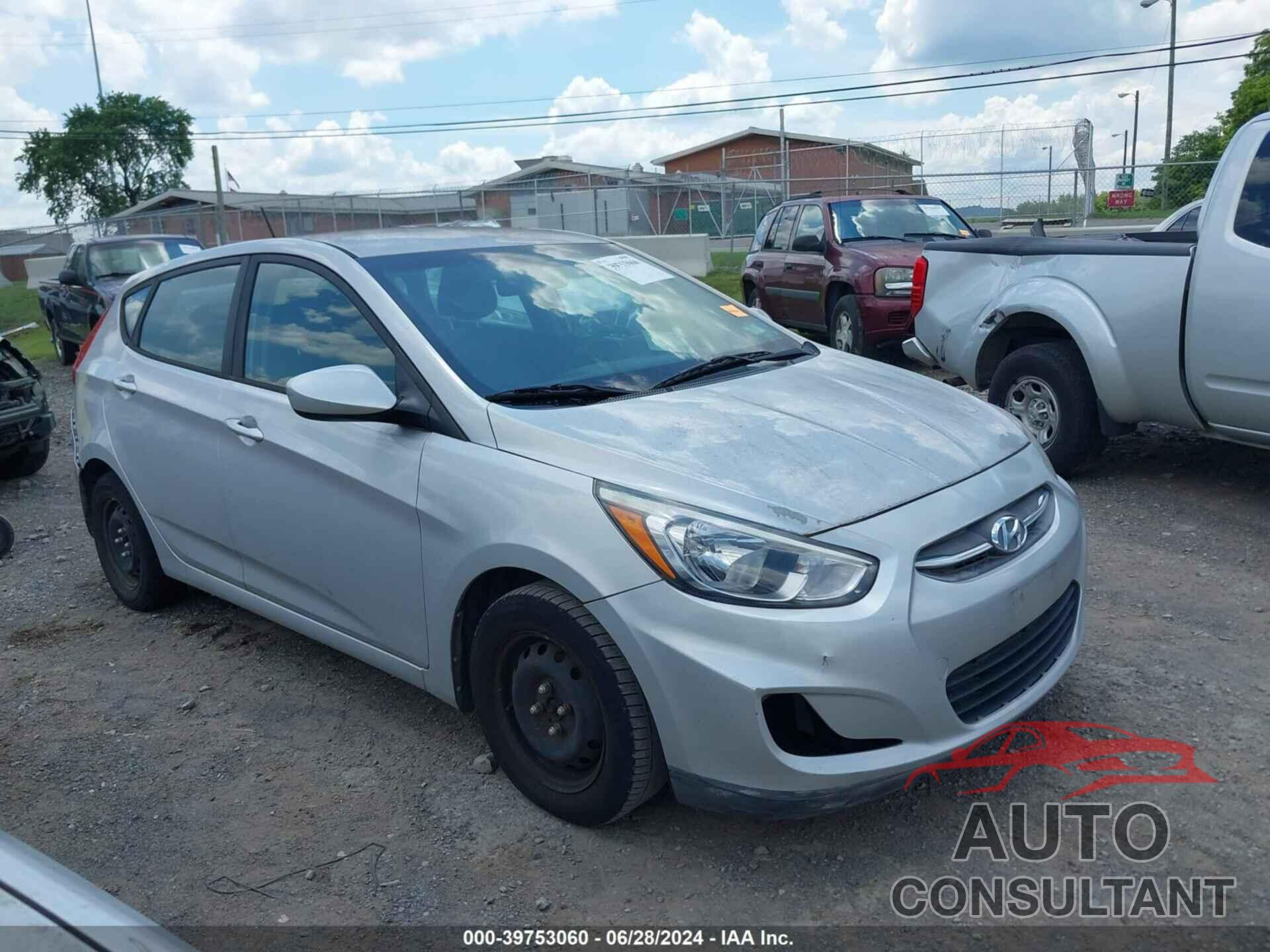 HYUNDAI ACCENT 2016 - KMHCT5AE1GU296608