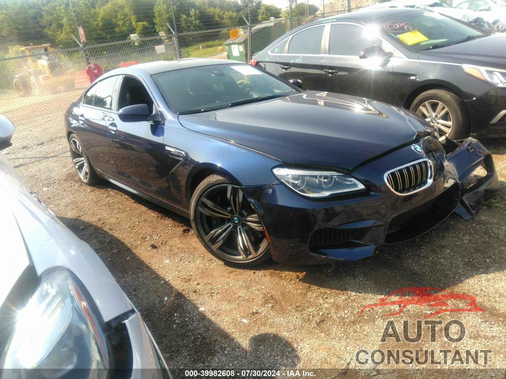 BMW M6 GRAN COUPE 2016 - WBS6E9C5XGG437019