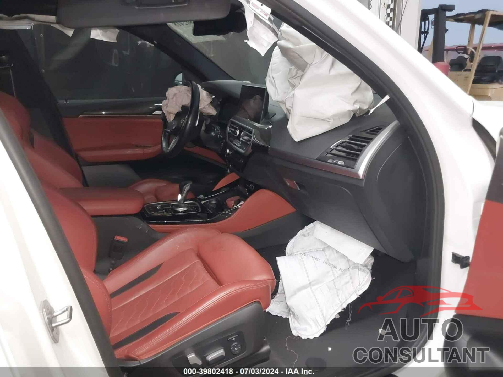 BMW X3 M 2022 - 5YM13EC03N9J21362