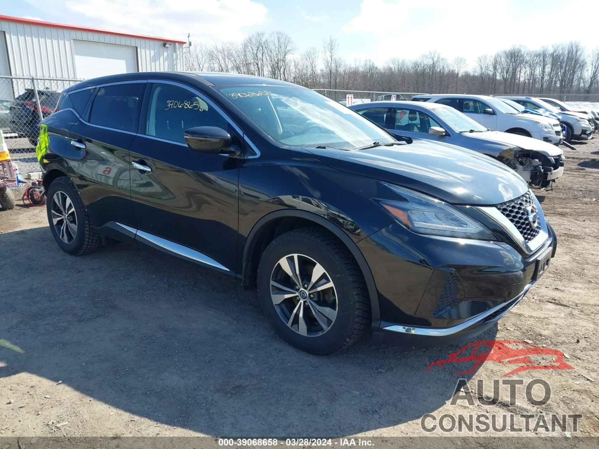 NISSAN MURANO 2019 - 5N1AZ2MS2KN122944