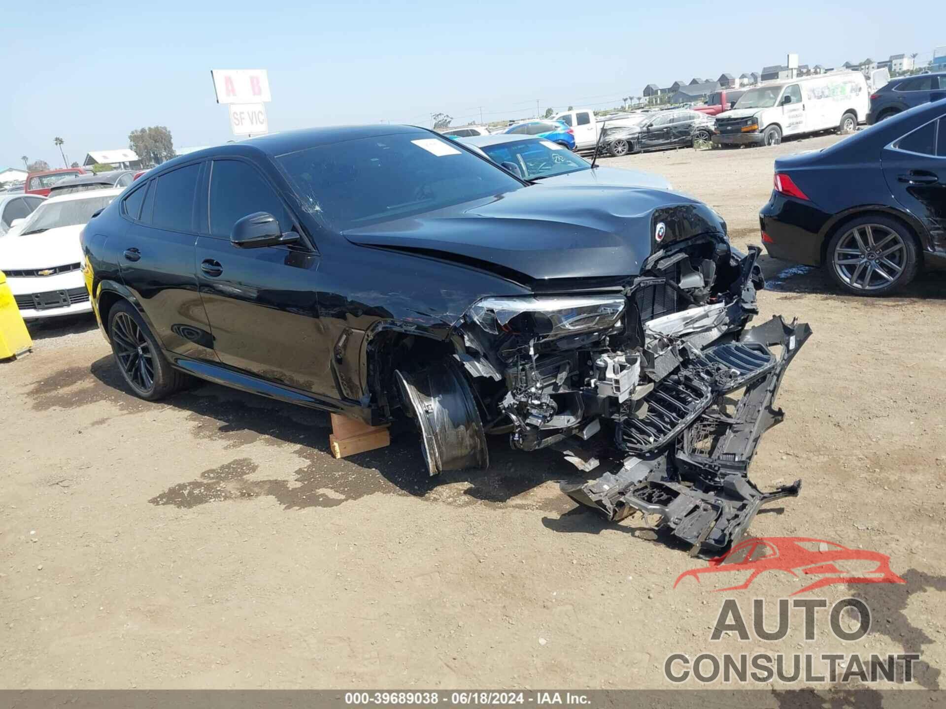 BMW X6 2023 - 5UXCY8C01P9N91234