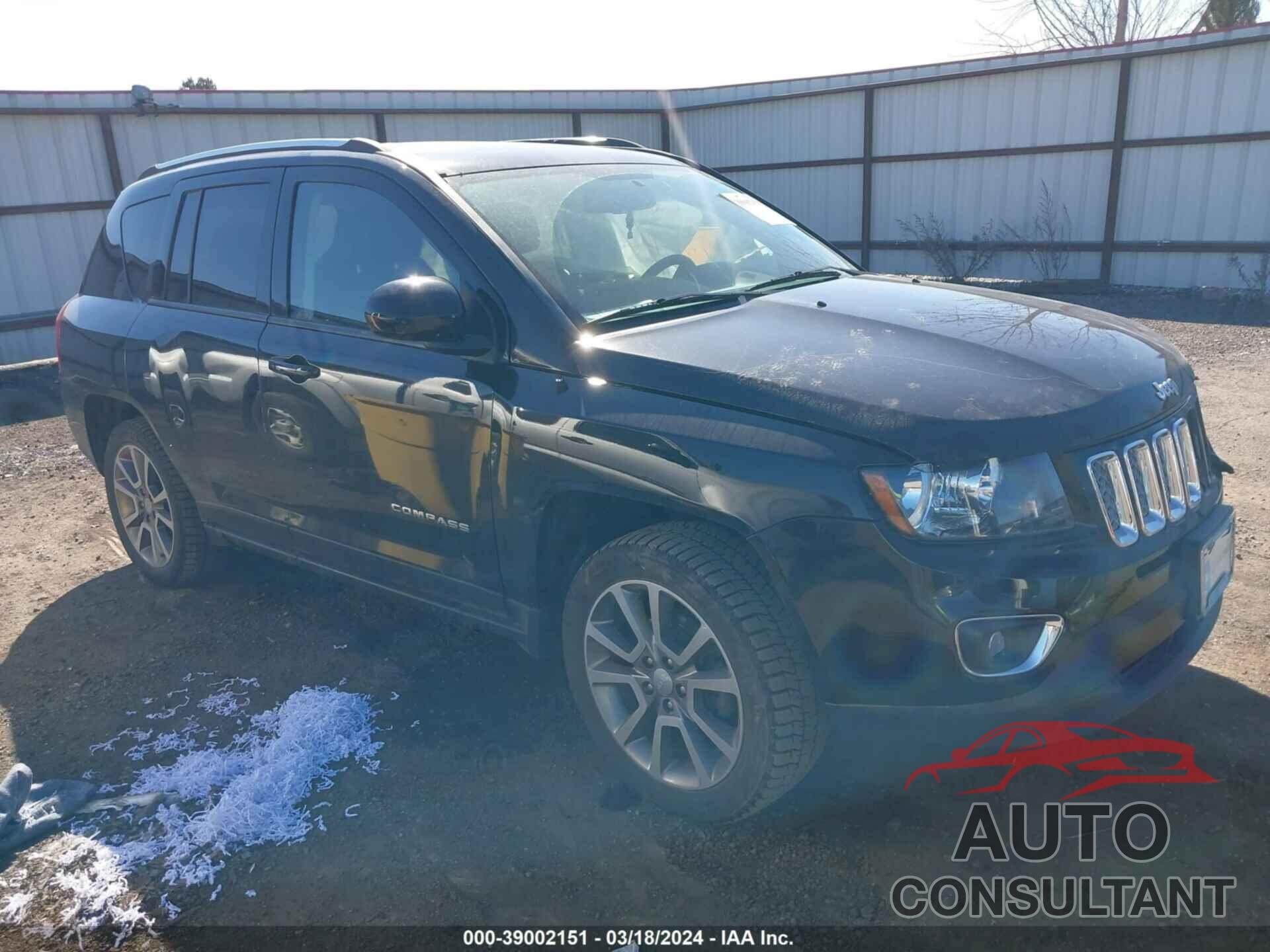 JEEP COMPASS 2017 - 1C4NJDEB5HD100894