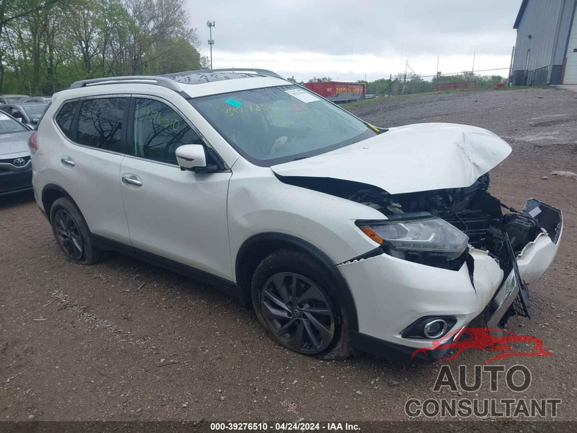 NISSAN ROGUE 2016 - 5N1AT2MVXGC854057