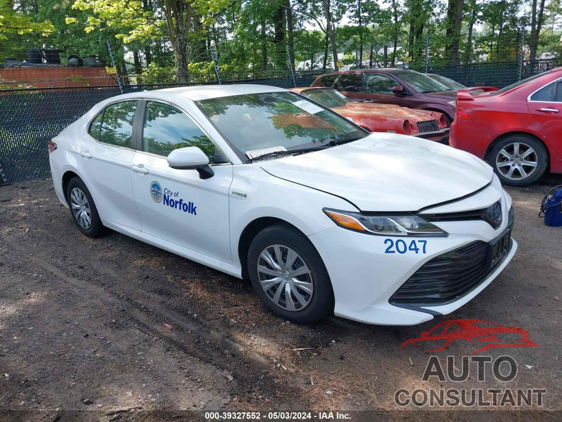 TOYOTA CAMRY 2020 - 4T1C31AK1LU520288