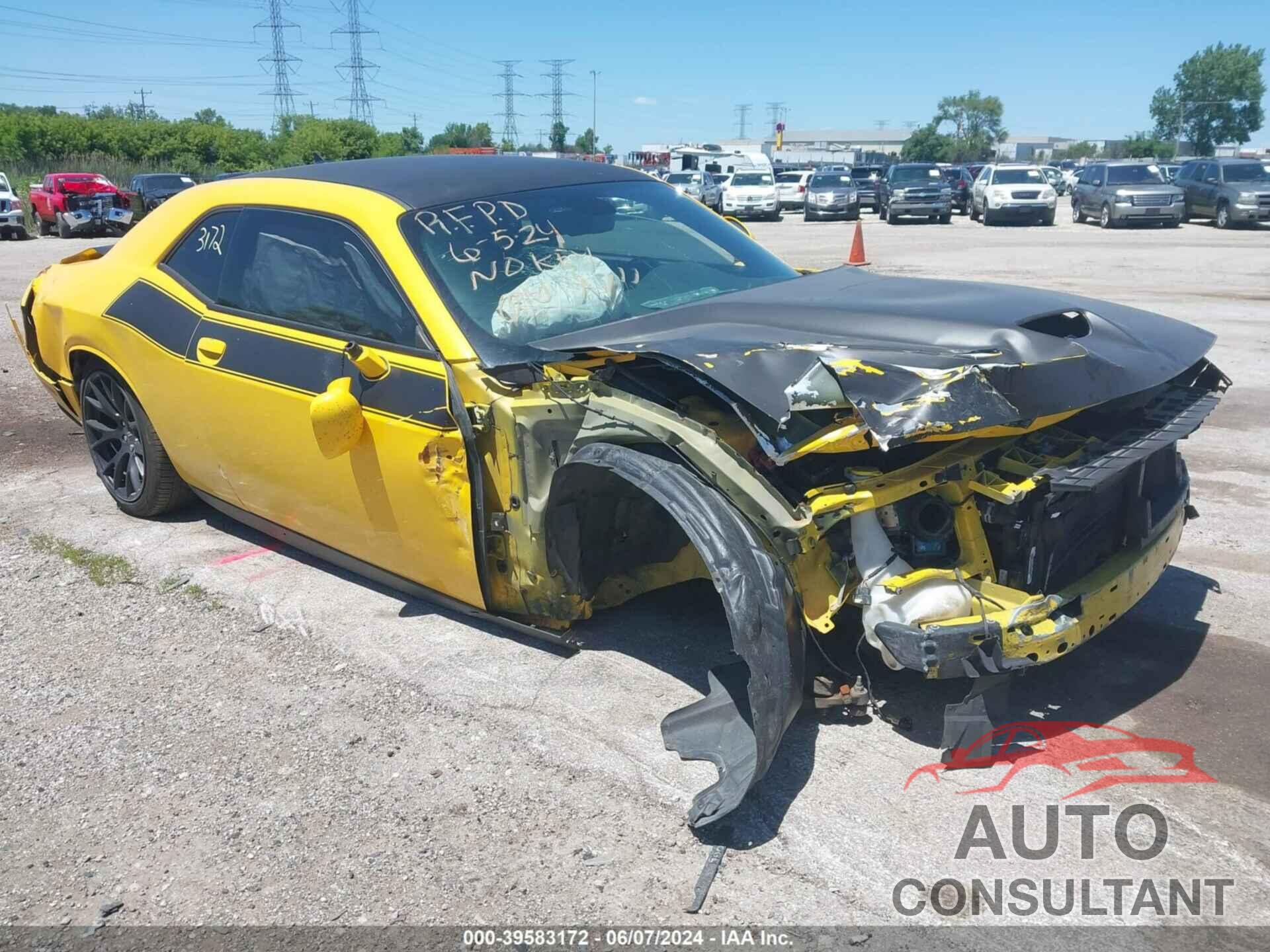 DODGE CHALLENGER 2018 - 2C3CDZBT2JH116170