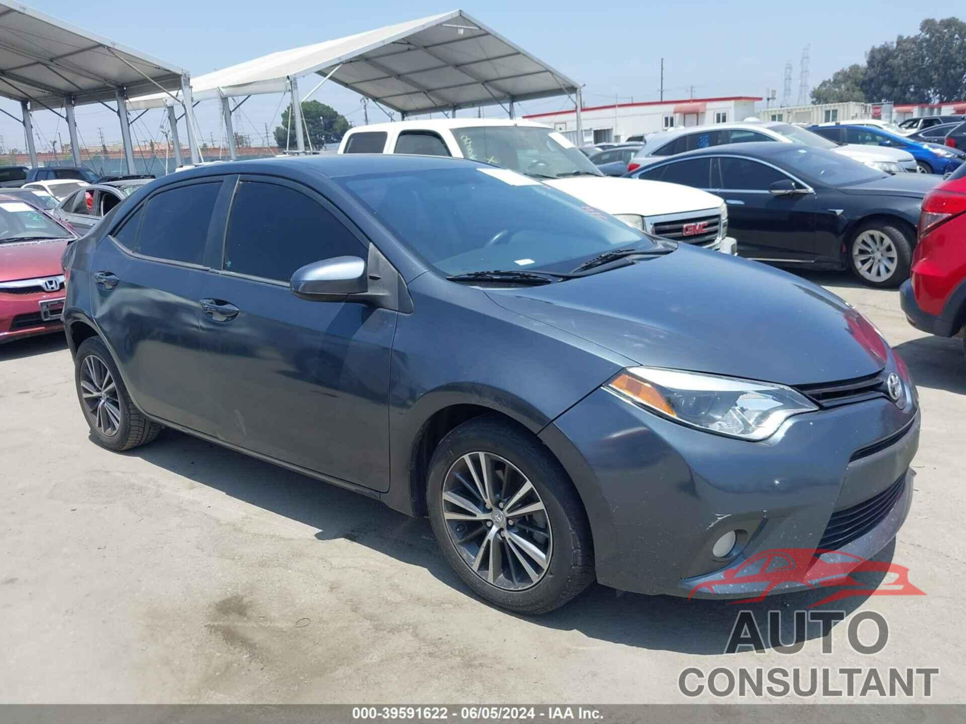 TOYOTA COROLLA 2016 - 5YFBURHE2GP543027