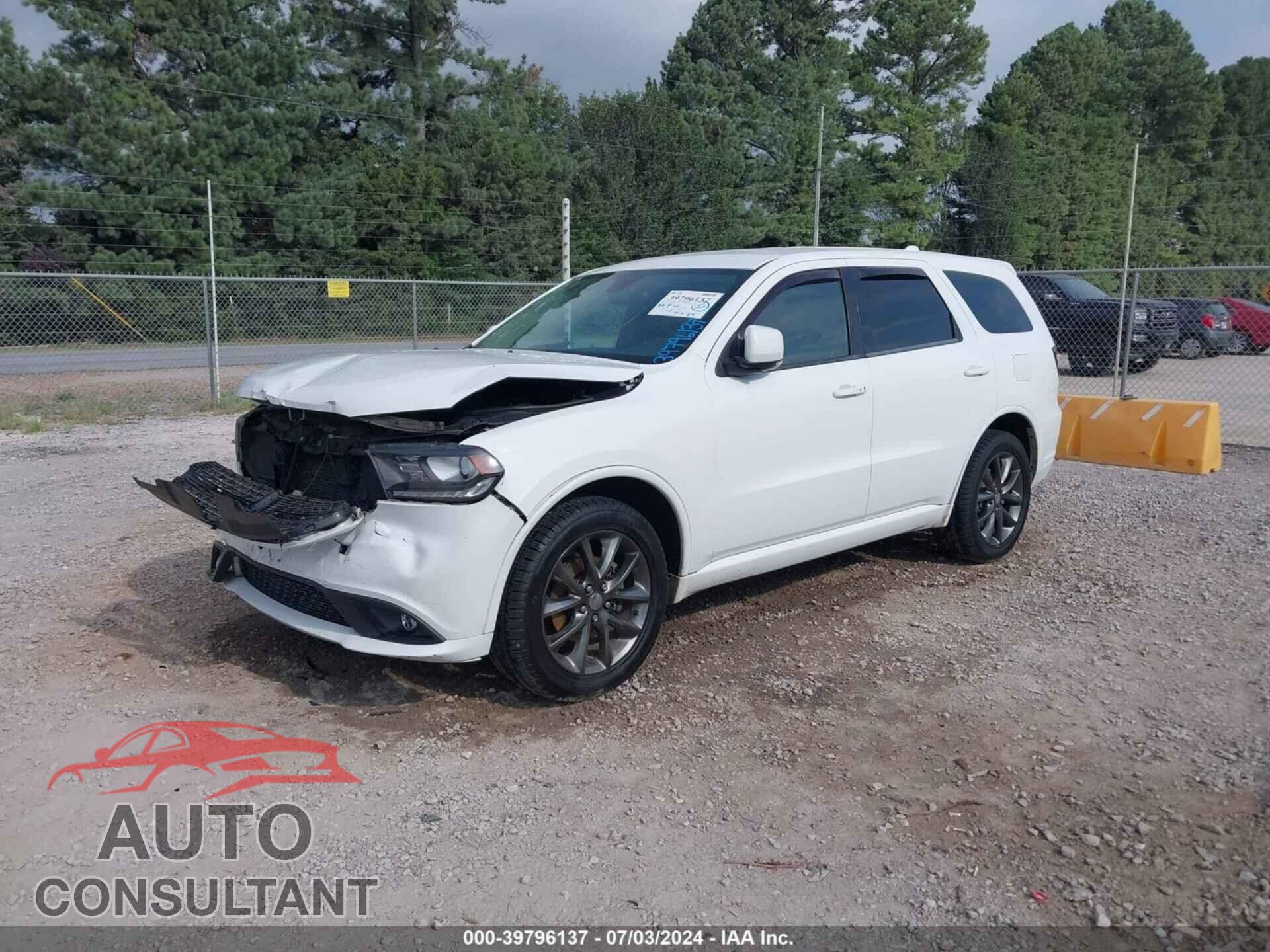 DODGE DURANGO 2017 - 1C4RDJDG3HC611160