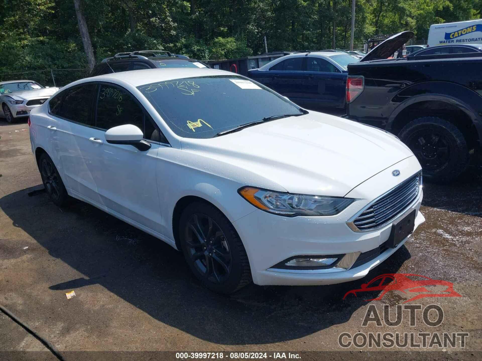 FORD FUSION 2018 - 3FA6P0HDXJR265531