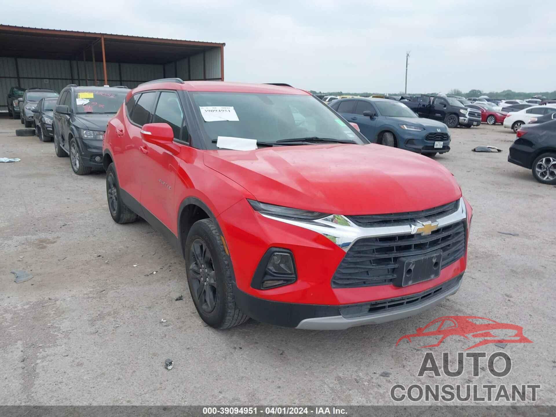 CHEVROLET BLAZER 2021 - 3GNKBBRA2MS516490