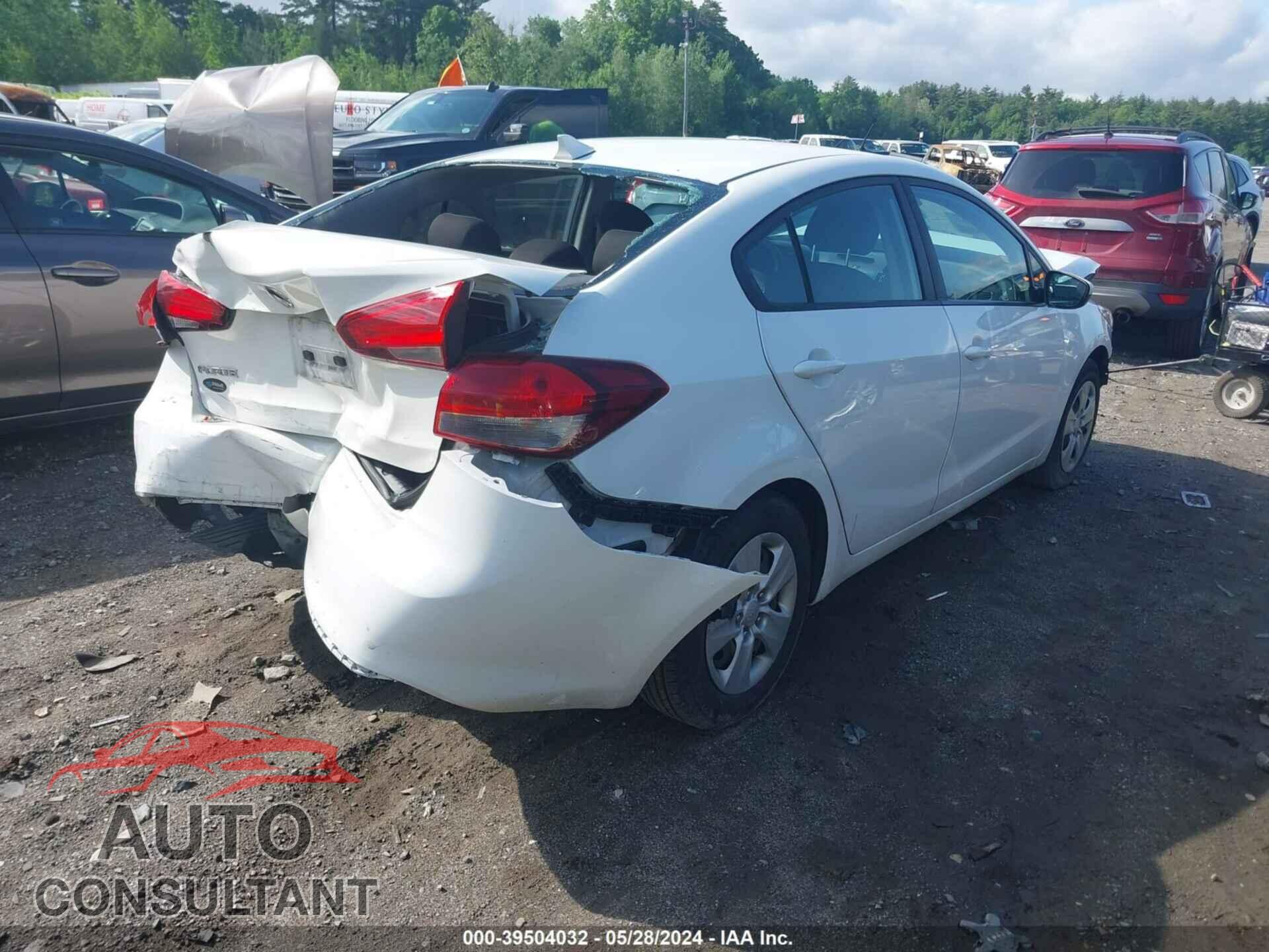KIA FORTE 2017 - 3KPFK4A71HE090043