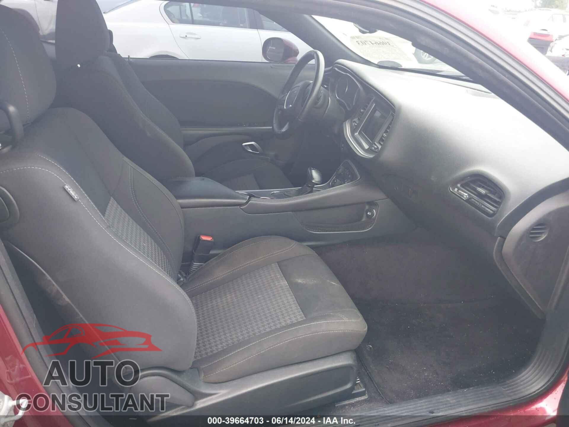 DODGE CHALLENGER 2019 - 2C3CDZAG1KH530207