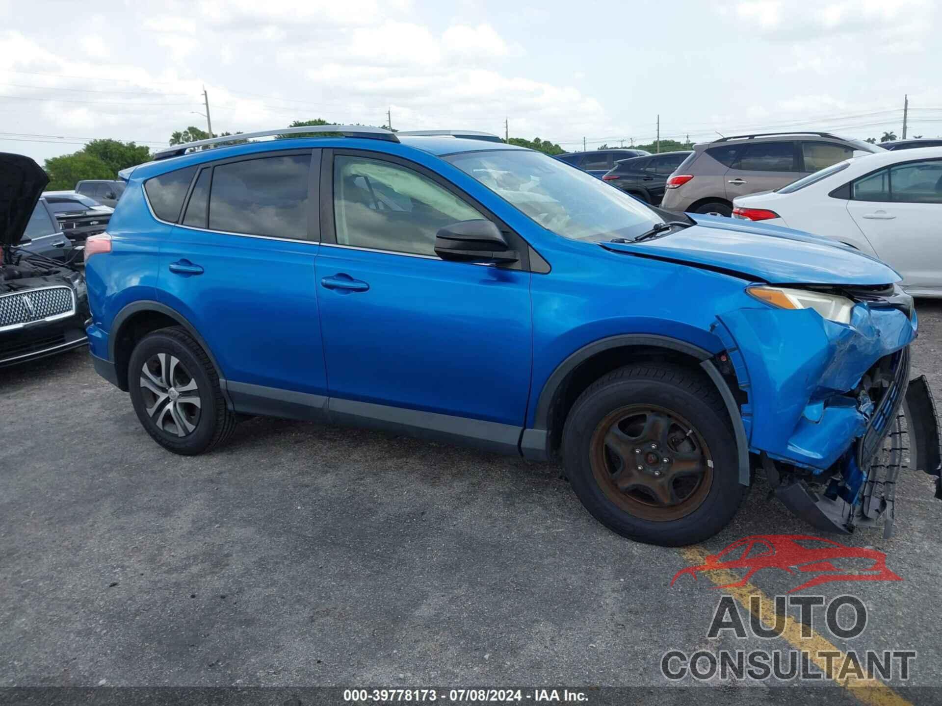 TOYOTA RAV4 2017 - JTMZFREV9HJ119380