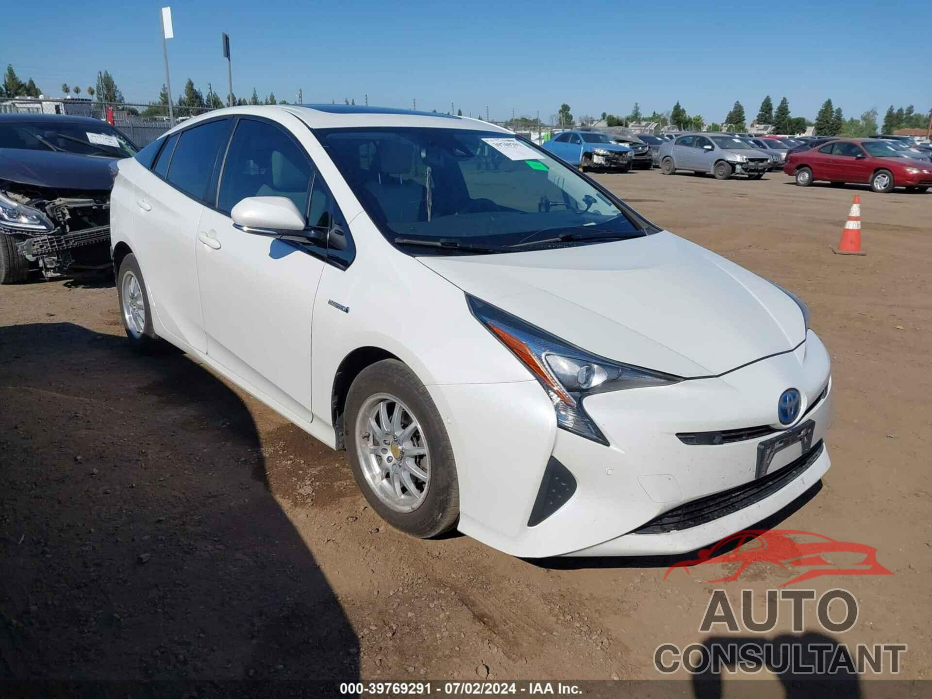 TOYOTA PRIUS 2016 - JTDKARFU8G3018503