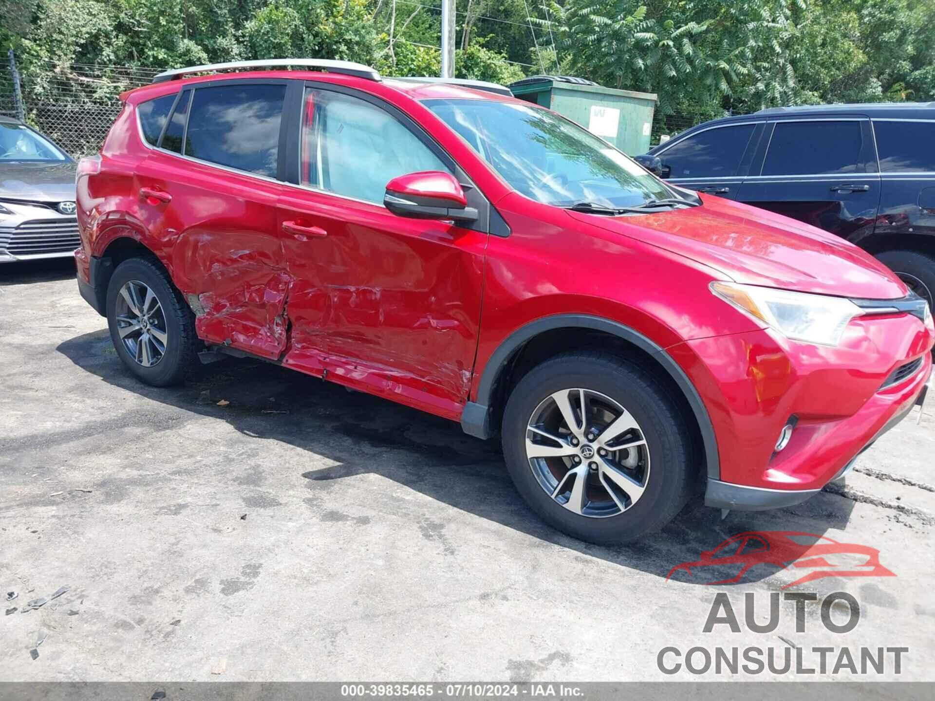 TOYOTA RAV4 2016 - 2T3RFREV5GW459125