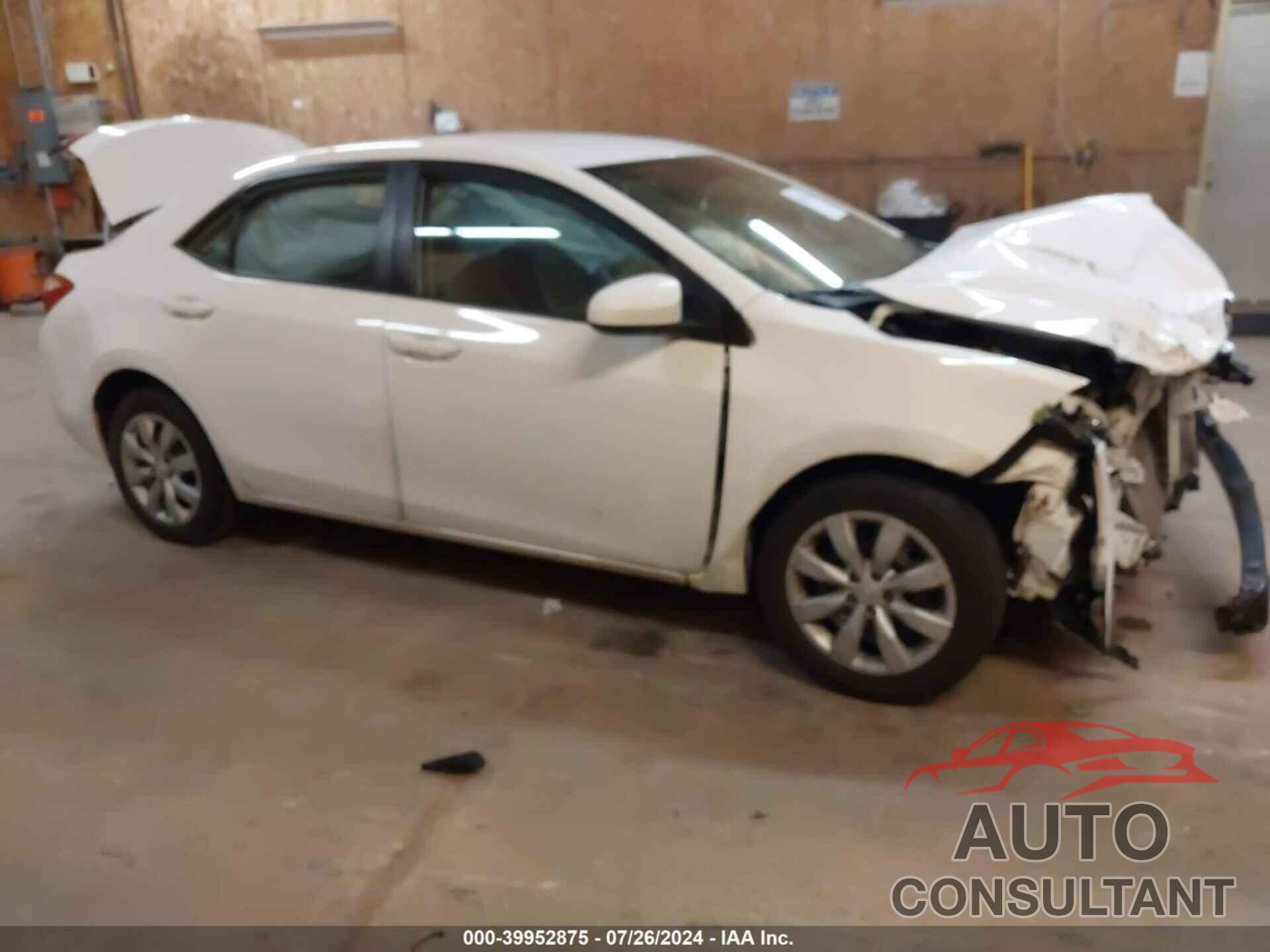 TOYOTA COROLLA 2016 - 2T1BURHE5GC544866