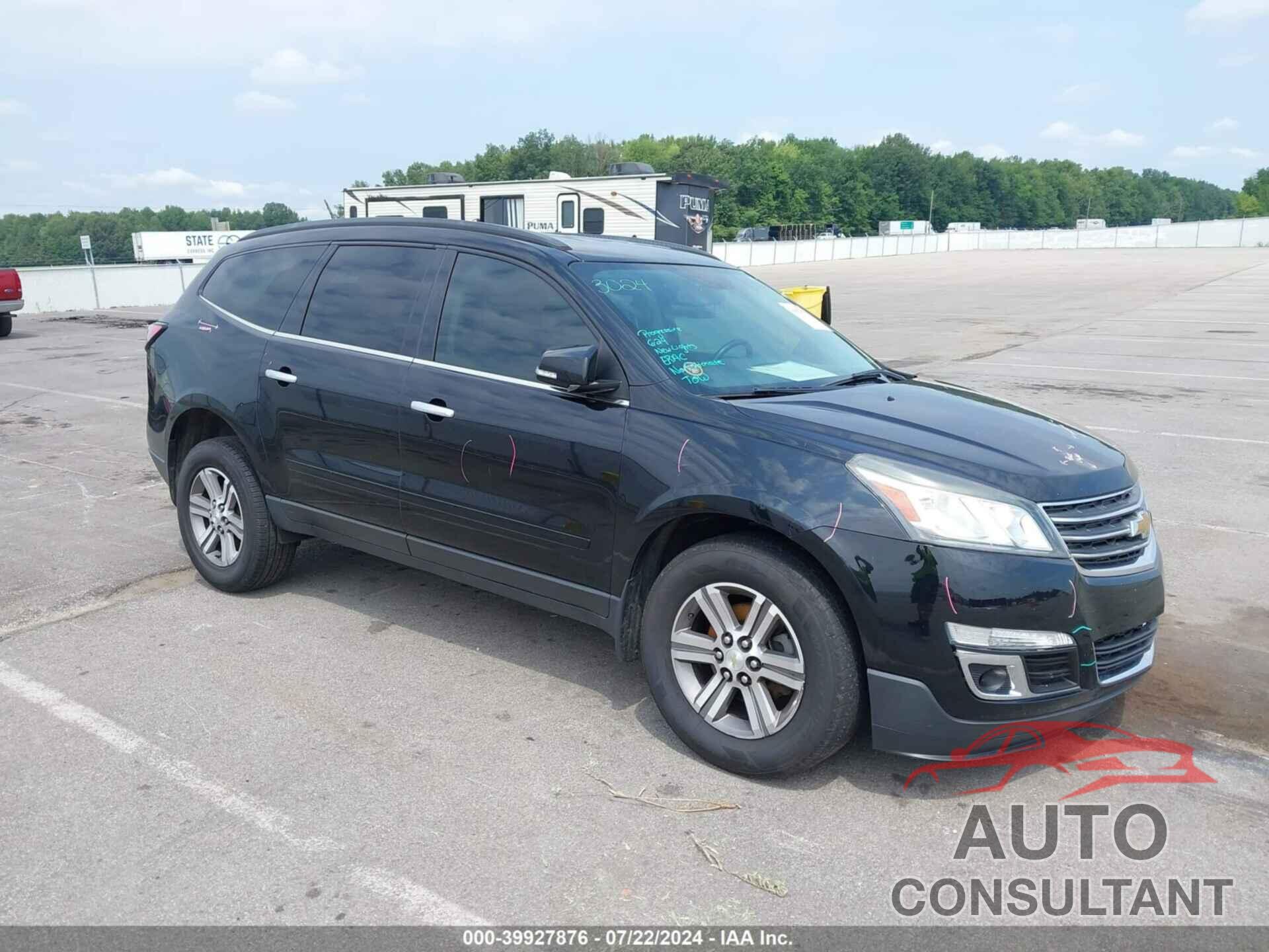 CHEVROLET TRAVERSE 2016 - 1GNKRGKD3GJ278491