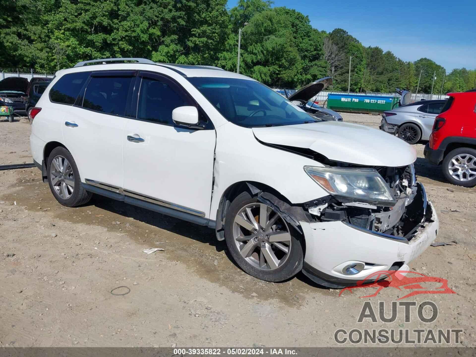 NISSAN PATHFINDER 2015 - 5N1AR2MN1FC653452