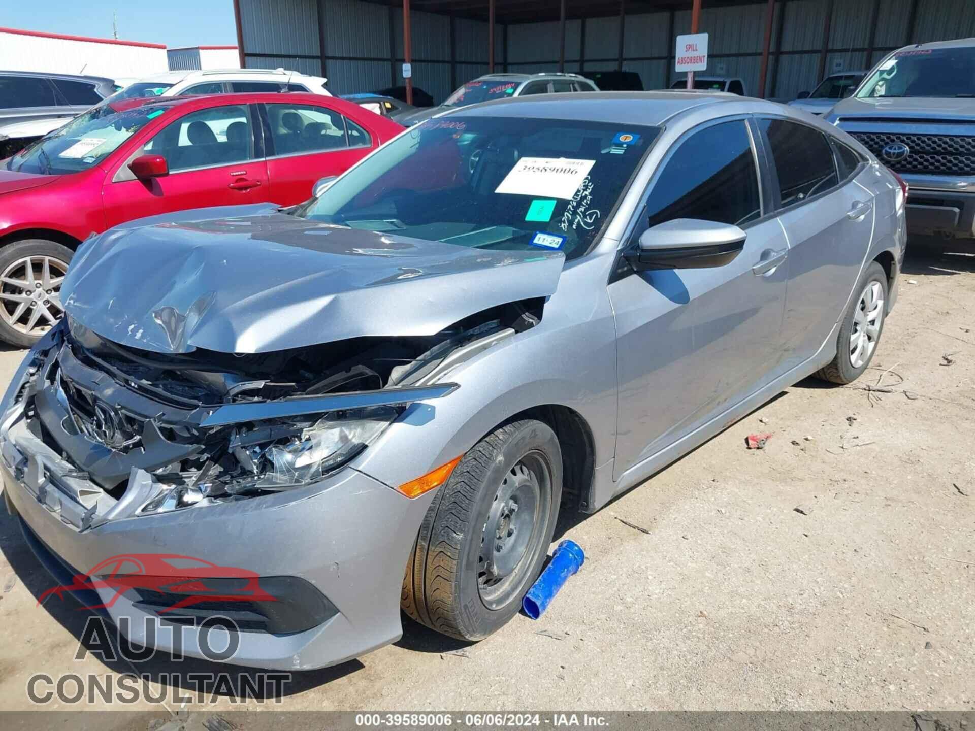 HONDA CIVIC 2017 - 19XFC2F55HE058804