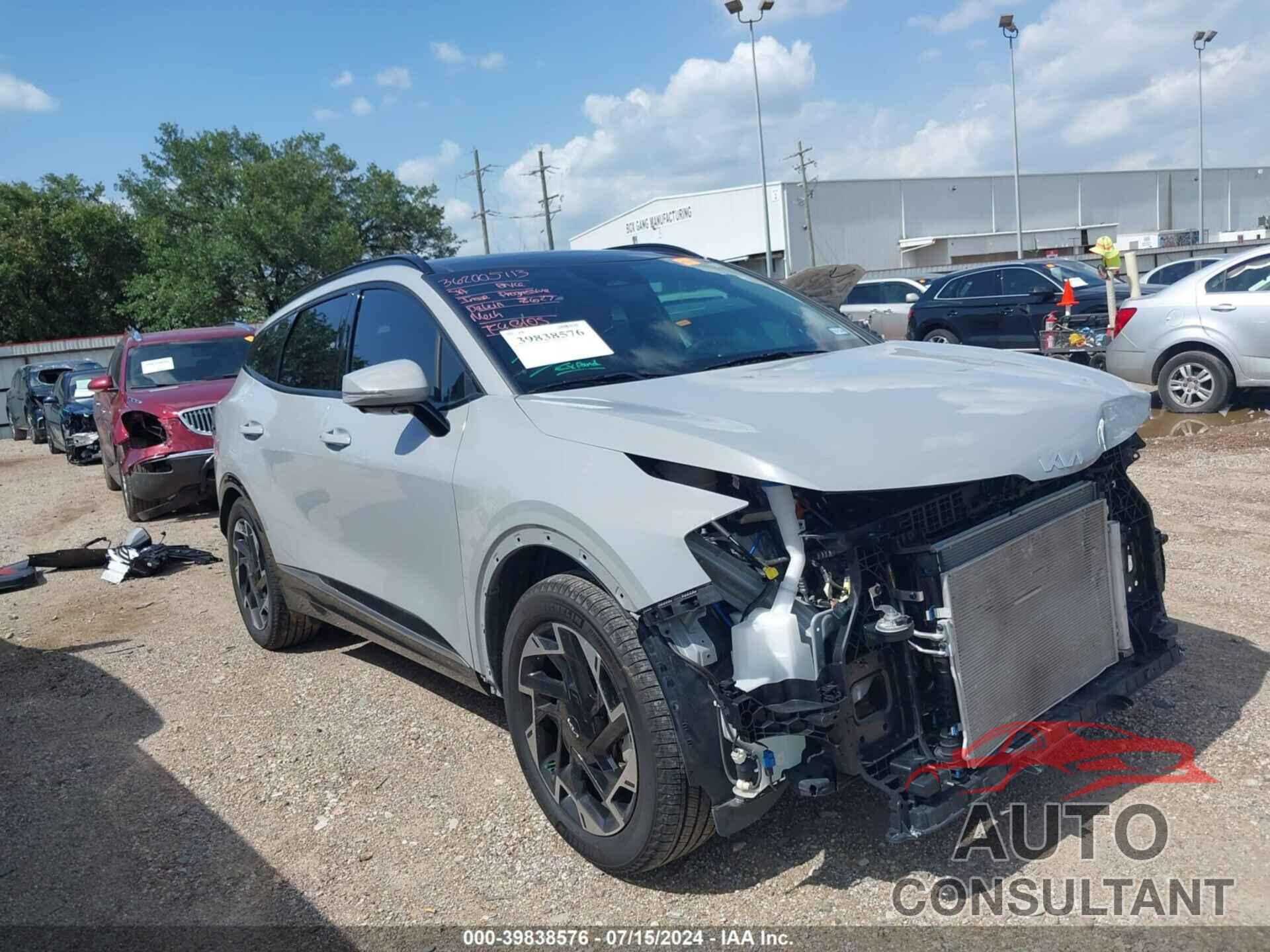 KIA SPORTAGE 2023 - 5XYK53AF2PG076483