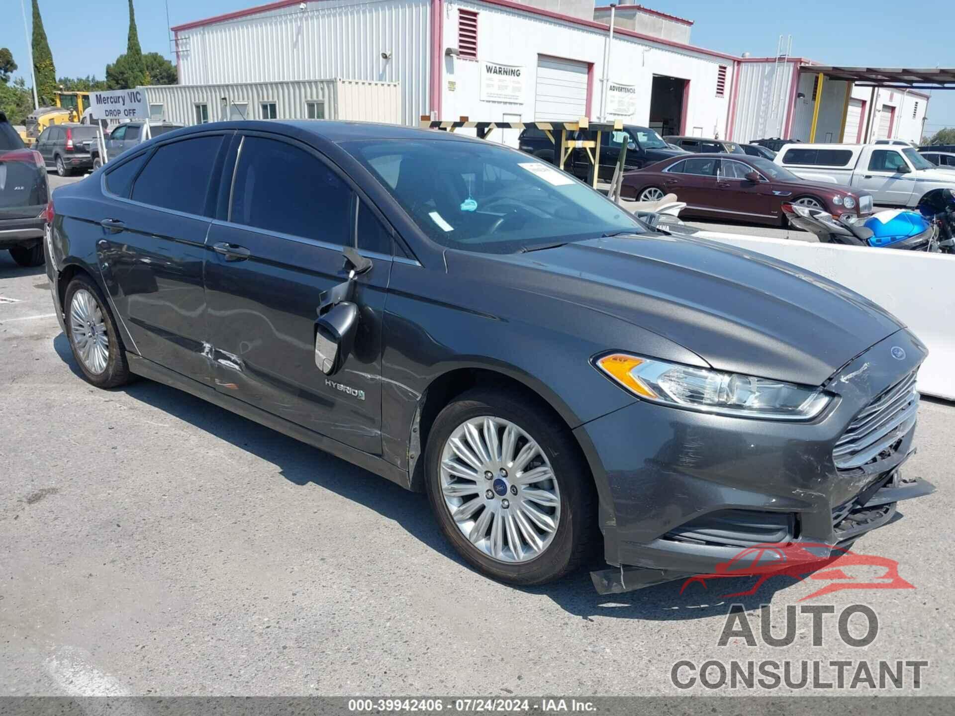 FORD FUSION HYBRID 2016 - 3FA6P0LU9GR389371