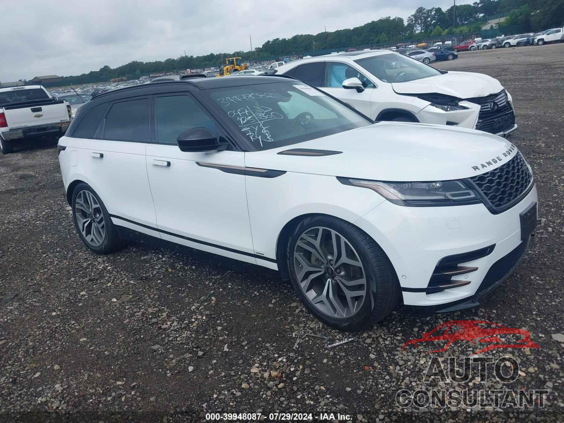 LAND ROVER RANGE ROVER VELAR 2019 - SALYM2EV0KA226844