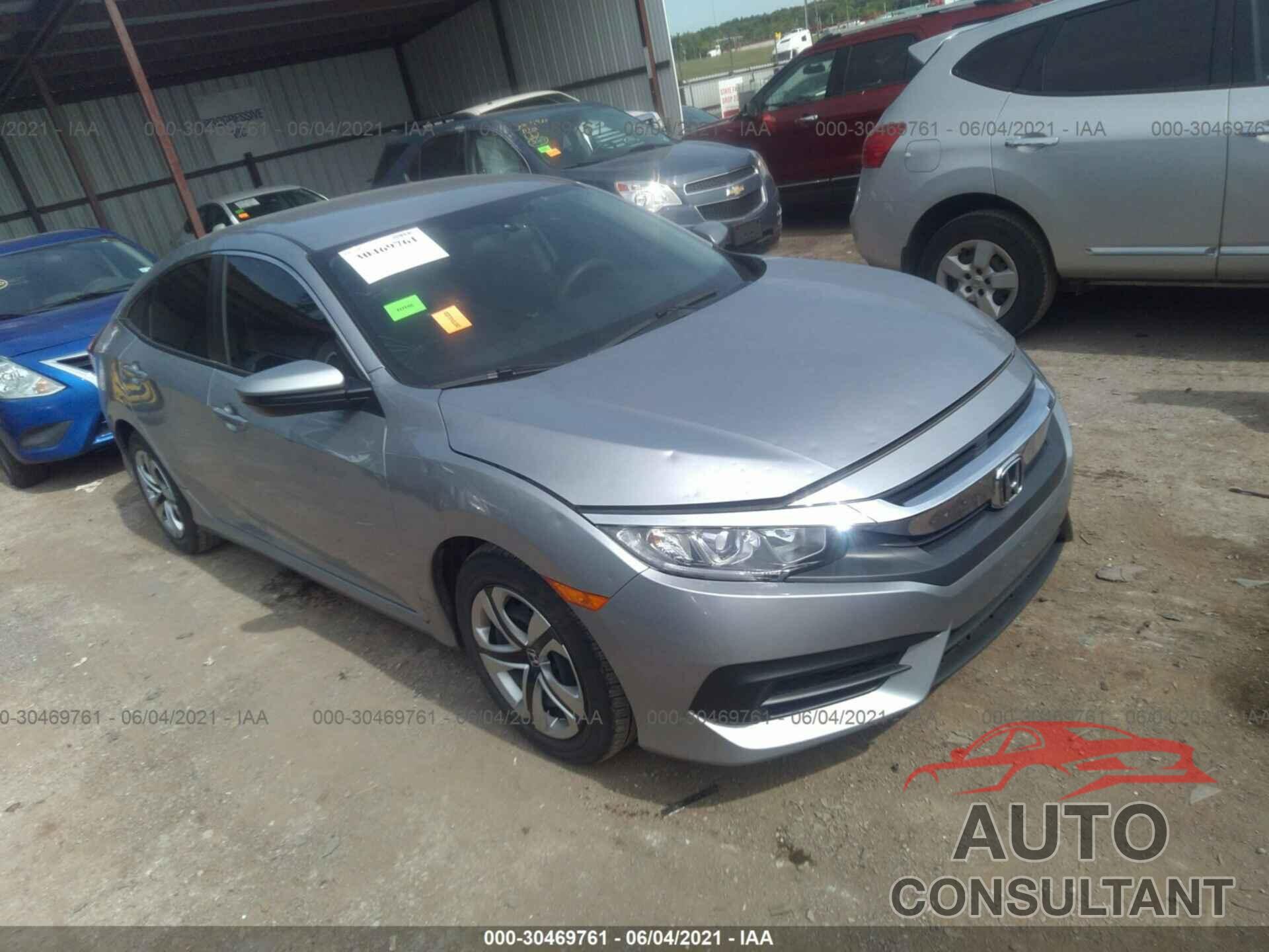 HONDA CIVIC SEDAN 2018 - 2HGFC2F54JH582554