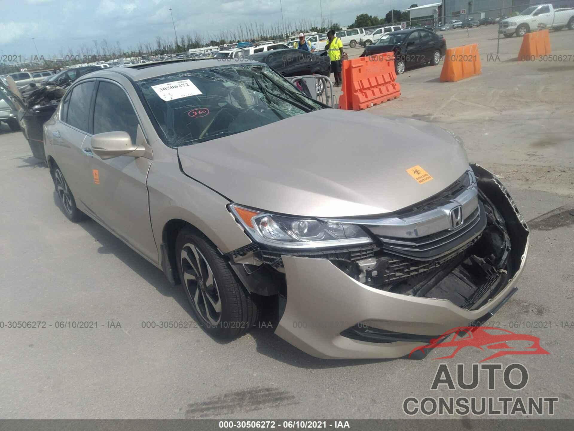 HONDA ACCORD SEDAN 2017 - 1HGCR3F86HA026983
