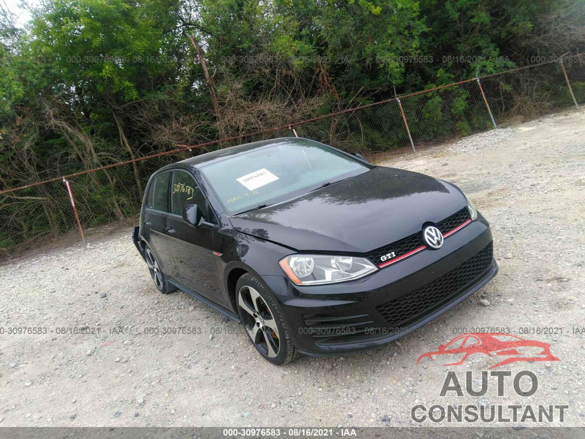 VOLKSWAGEN GOLF GTI 2016 - 3VW5T7AU7GM051944