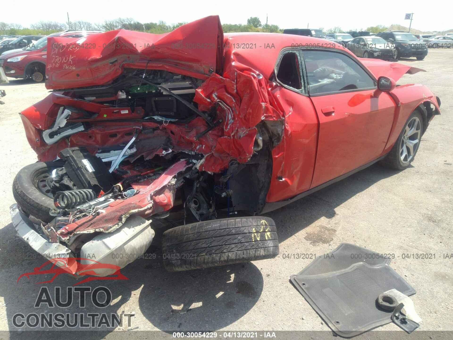 DODGE CHALLENGER 2016 - 2C3CDZAG9GH300938