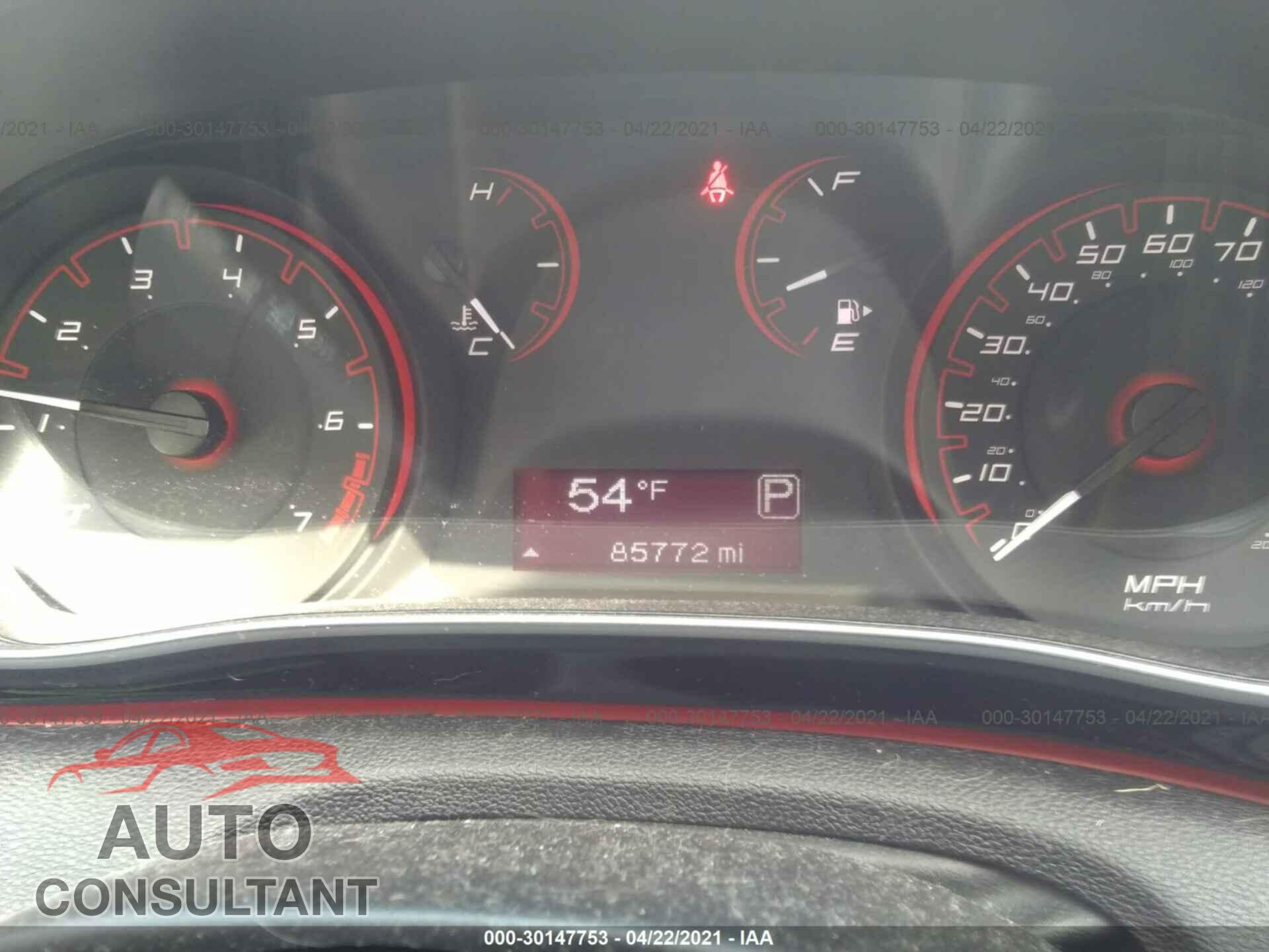 DODGE DART 2016 - 1C3CDFBB3GD551078
