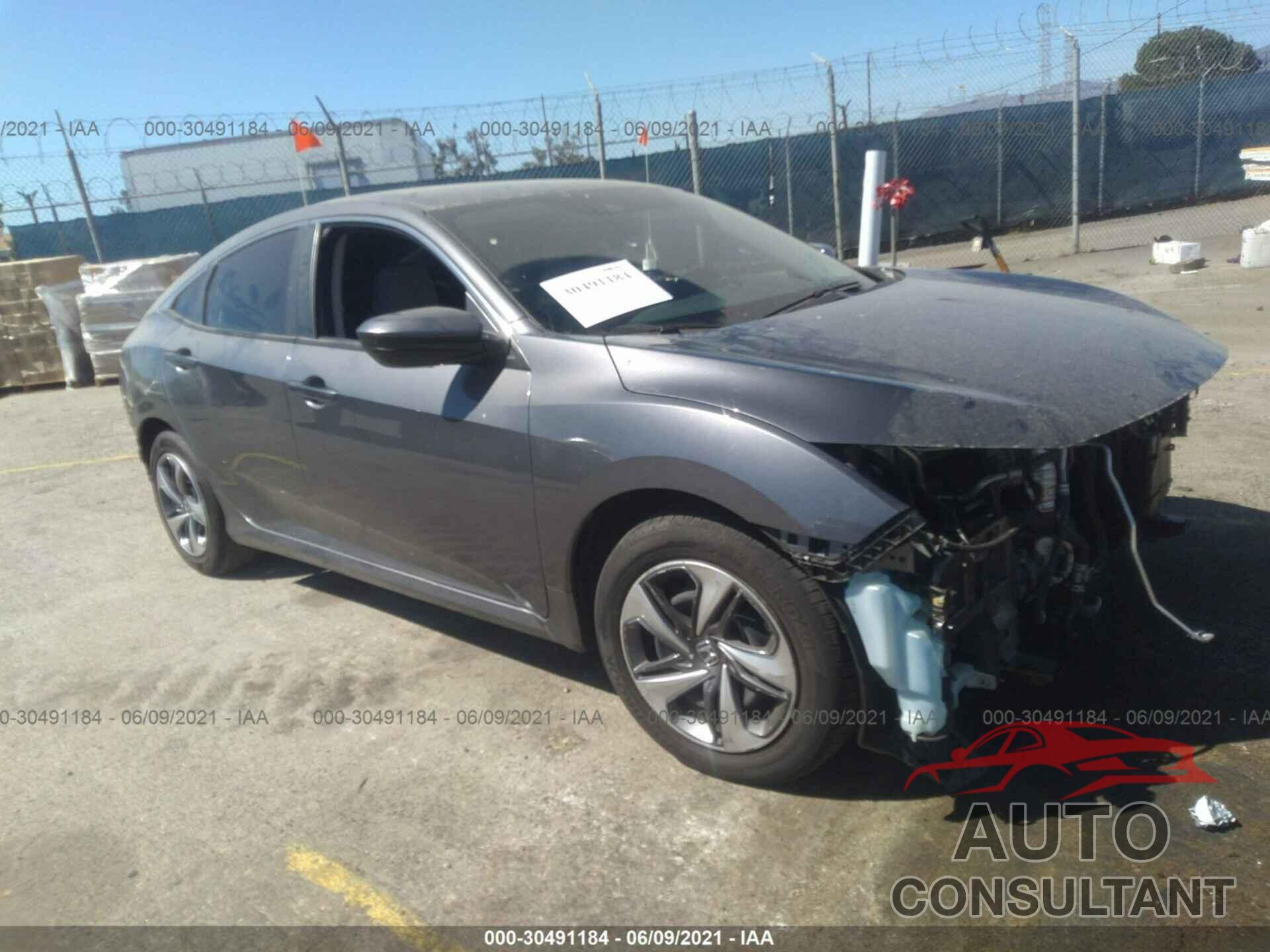 HONDA CIVIC SEDAN 2019 - 2HGFC2F66KH589855