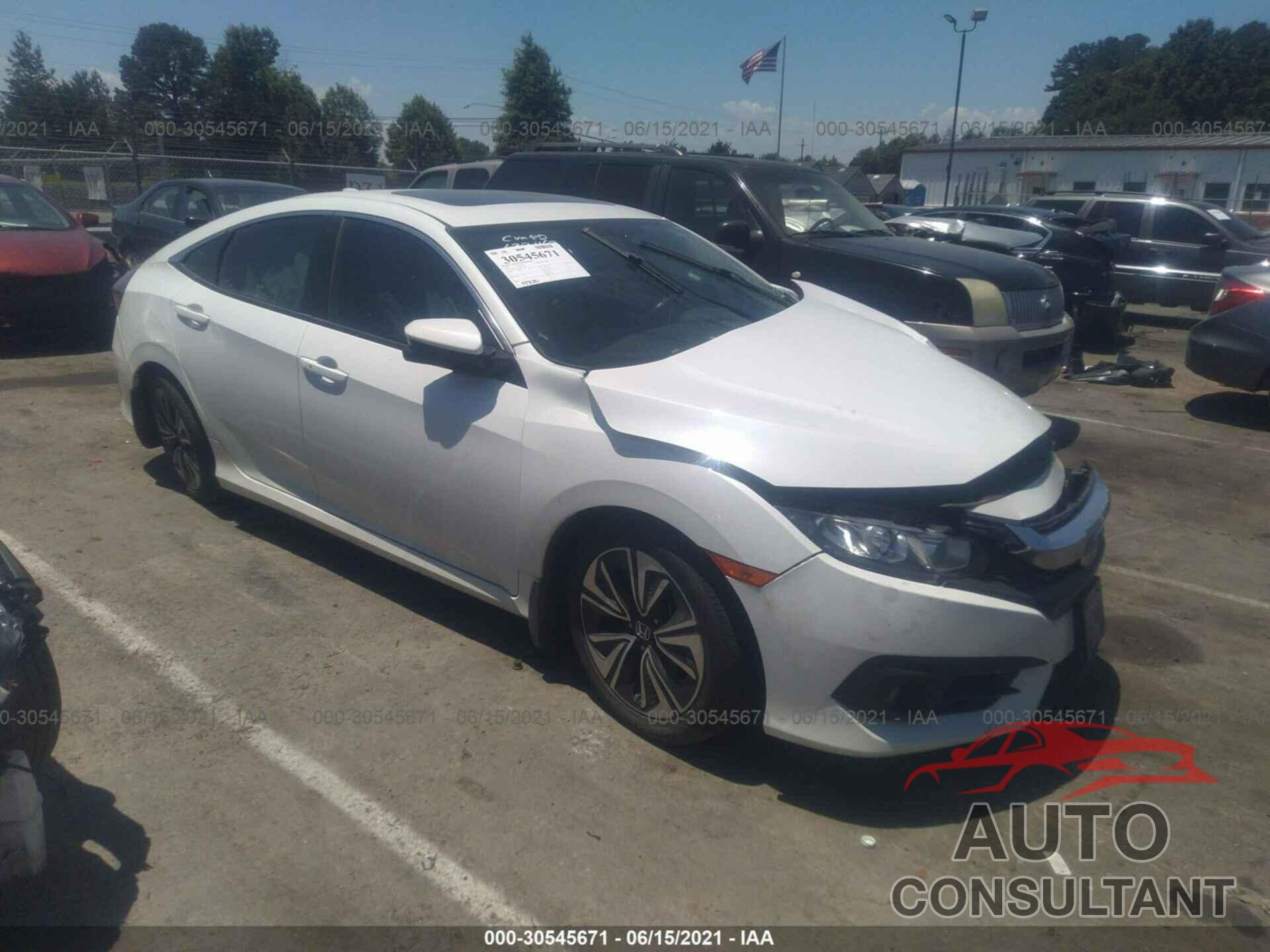 HONDA CIVIC SEDAN 2016 - 2HGFC1F73GH633143