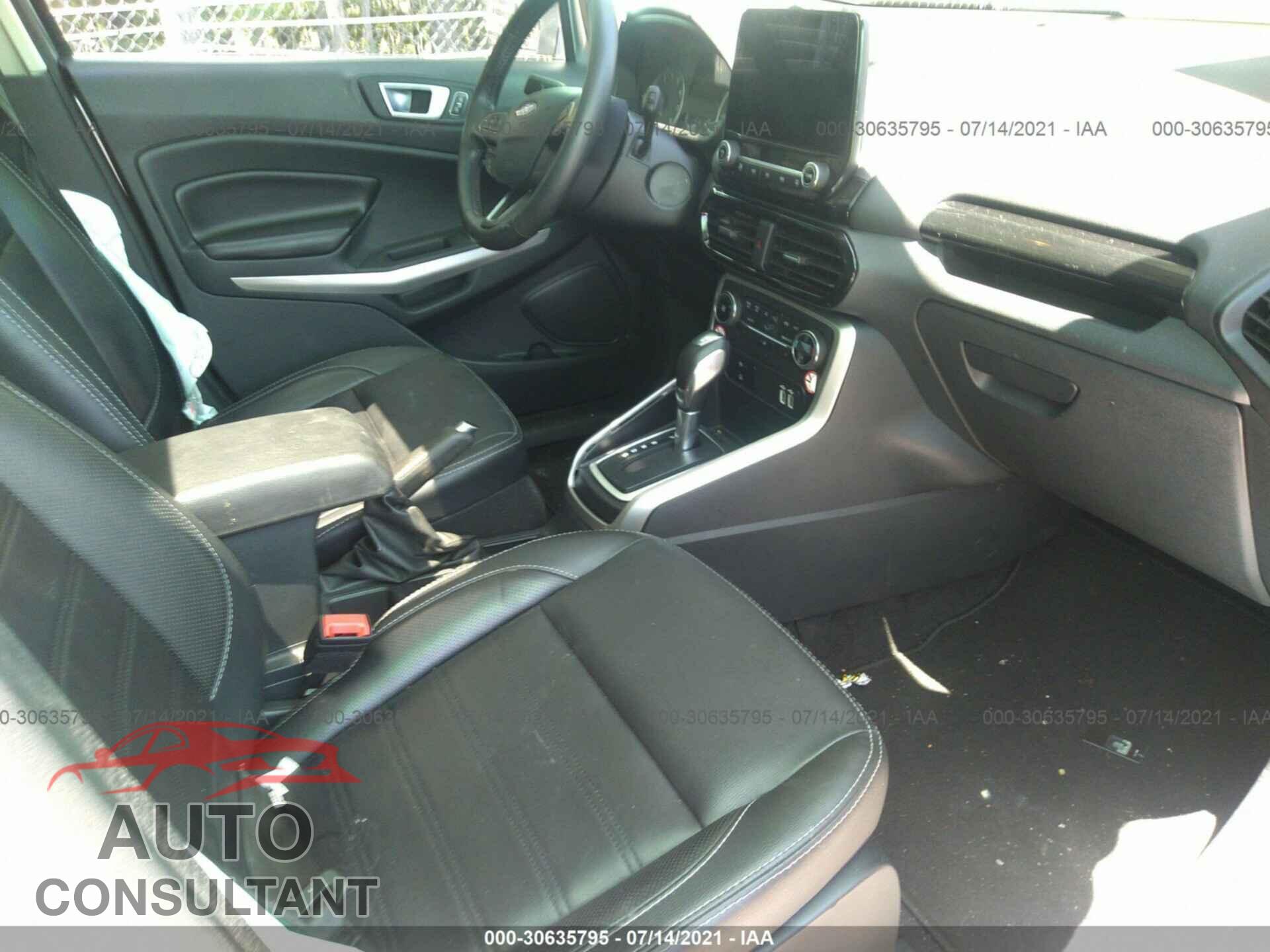 FORD ECOSPORT 2020 - MAJ6S3KL3LC328535